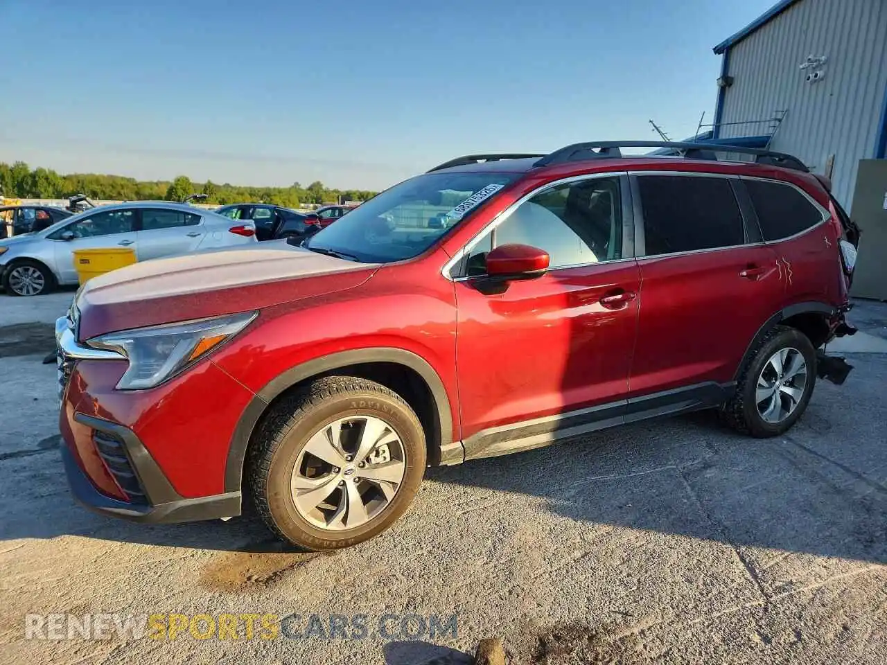 1 Photograph of a damaged car 4S4WMAED4R3434137 SUBARU ASCENT 2024