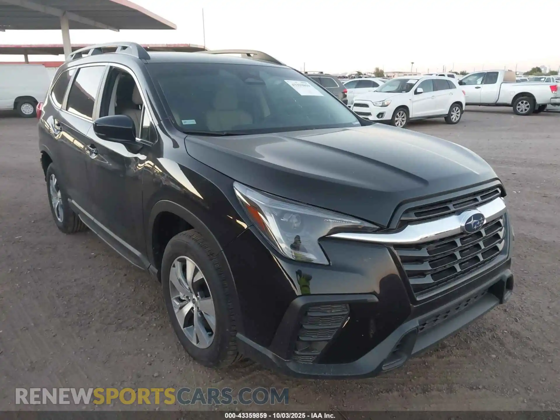 1 Photograph of a damaged car 4S4WMAED4R3444375 SUBARU ASCENT 2024