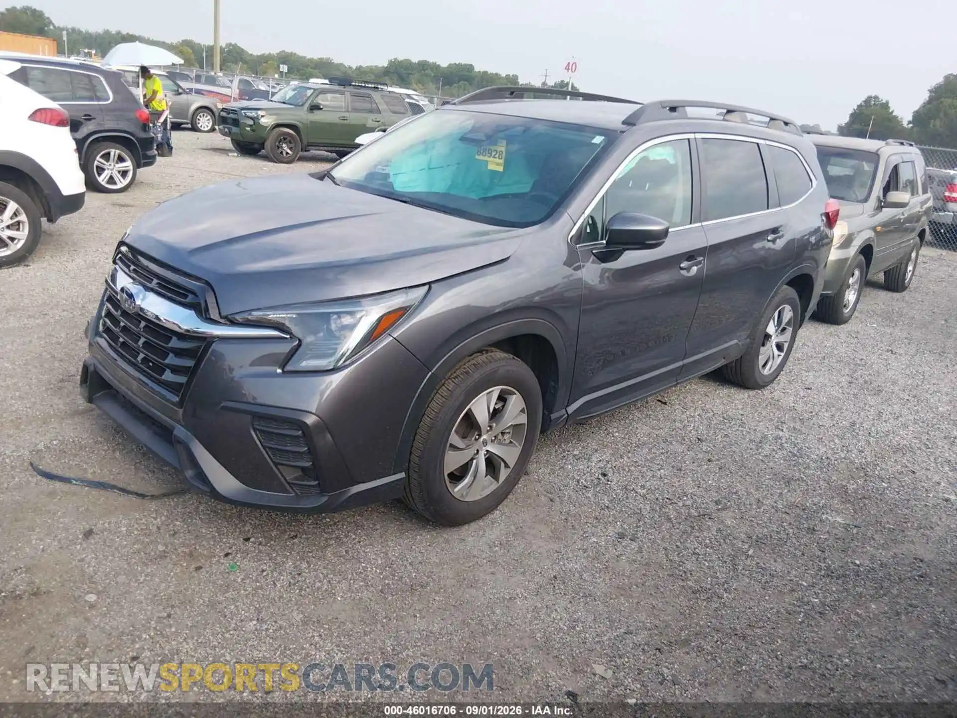 2 fotografías del automóvil dañado 4S4WMAED5R3444000 SUBARU ASCENT 2024