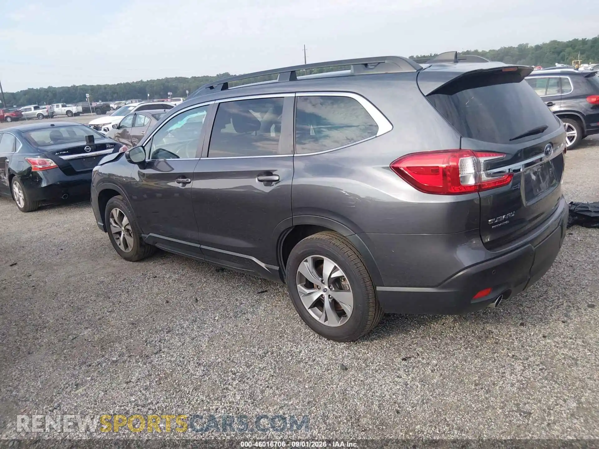 3 fotografías del automóvil dañado 4S4WMAED5R3444000 SUBARU ASCENT 2024