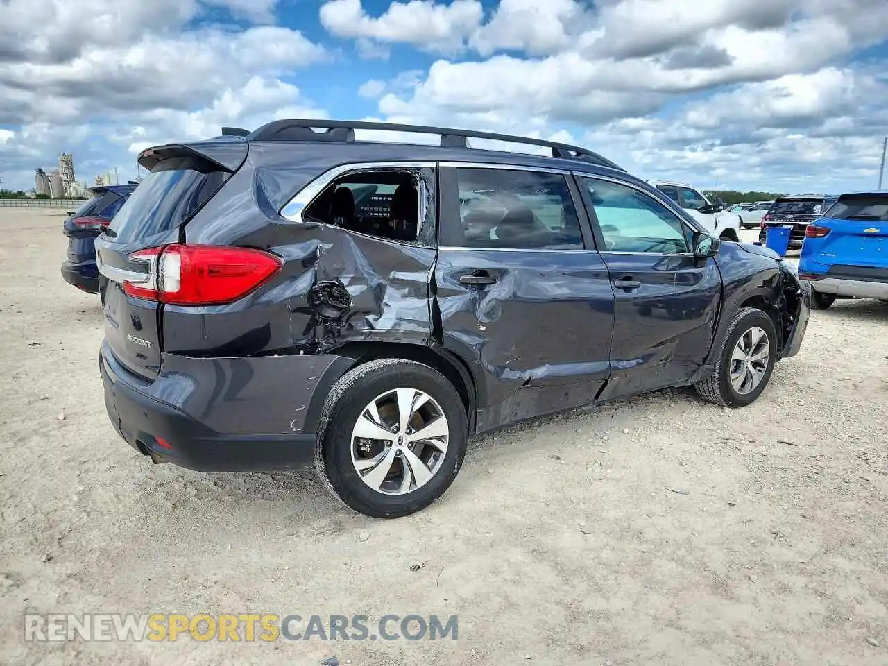 3 fotografías del automóvil dañado 4S4WMAED9R3443030 SUBARU ASCENT 2024