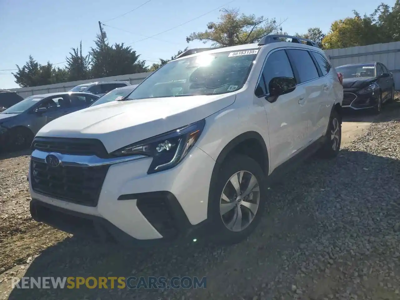 1 Photograph of a damaged car 4S4WMAED9R3460023 SUBARU ASCENT 2024