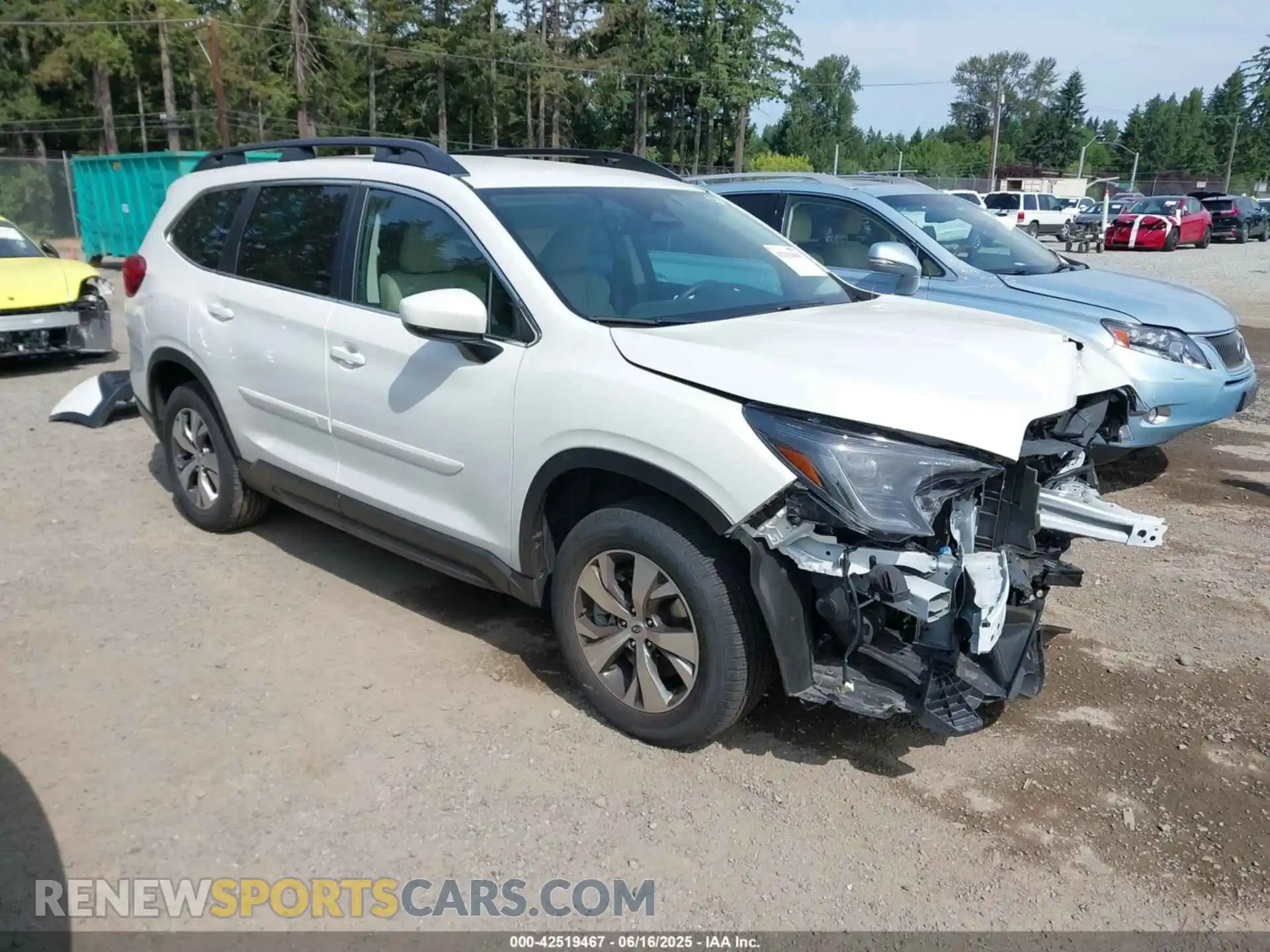 1 Photograph of a damaged car 4S4WMAEDXR3447992 SUBARU ASCENT 2024