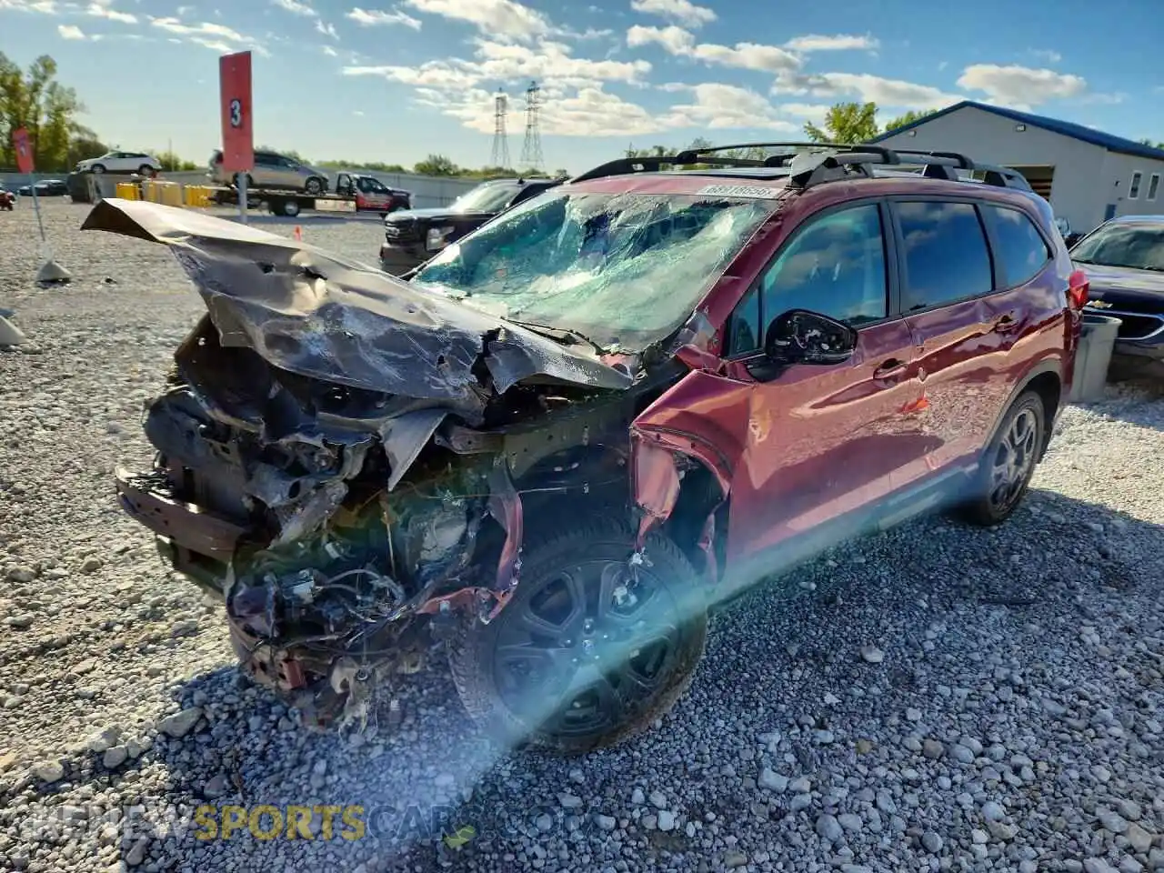 1 fotografías del automóvil dañado 4S4WMAHD3R3407684 SUBARU ASCENT 2024