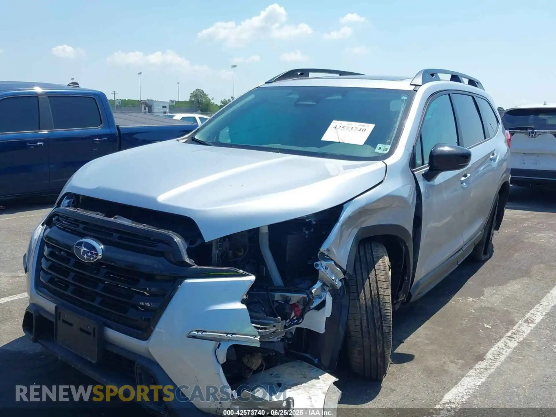 2 Photograph of a damaged car 4S4WMAHD4R3454870 SUBARU ASCENT 2024