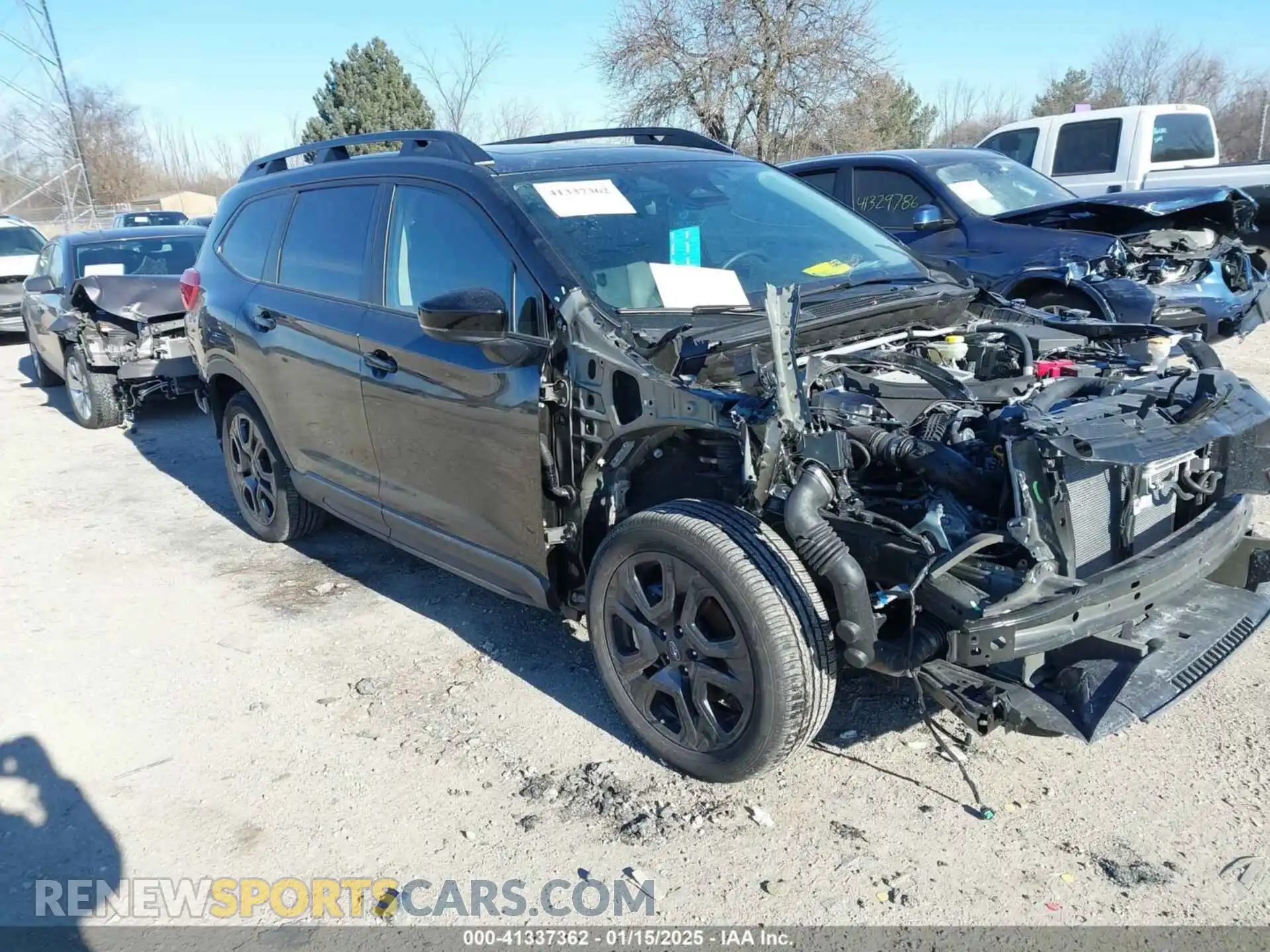 1 Photograph of a damaged car 4S4WMAHDXR3447065 SUBARU ASCENT 2024