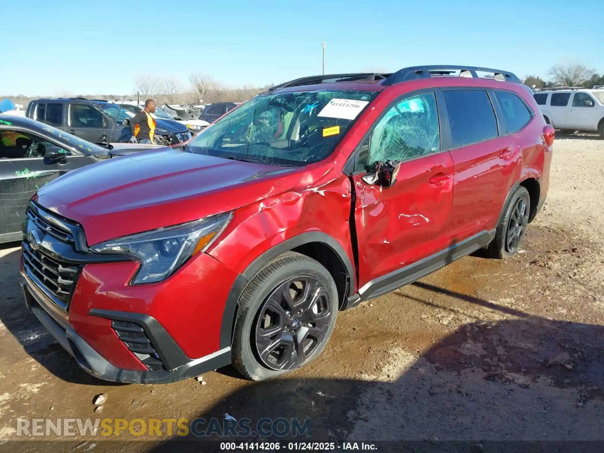 2 Photograph of a damaged car 4S4WMAKD4R3420730 SUBARU ASCENT 2024