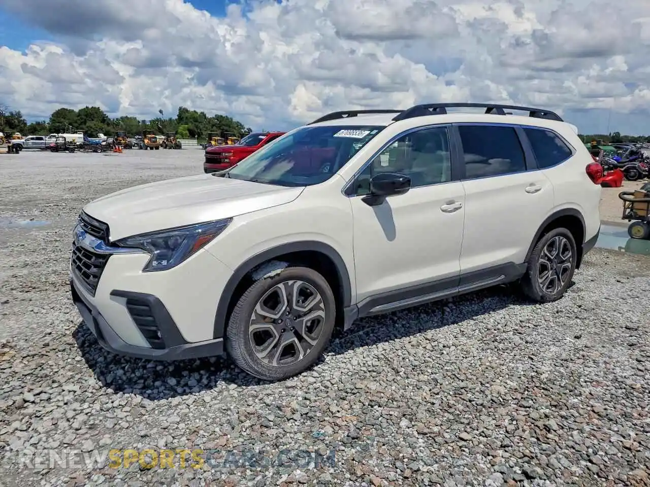 1 Photograph of a damaged car 4S4WMAND7R3440062 SUBARU ASCENT 2024