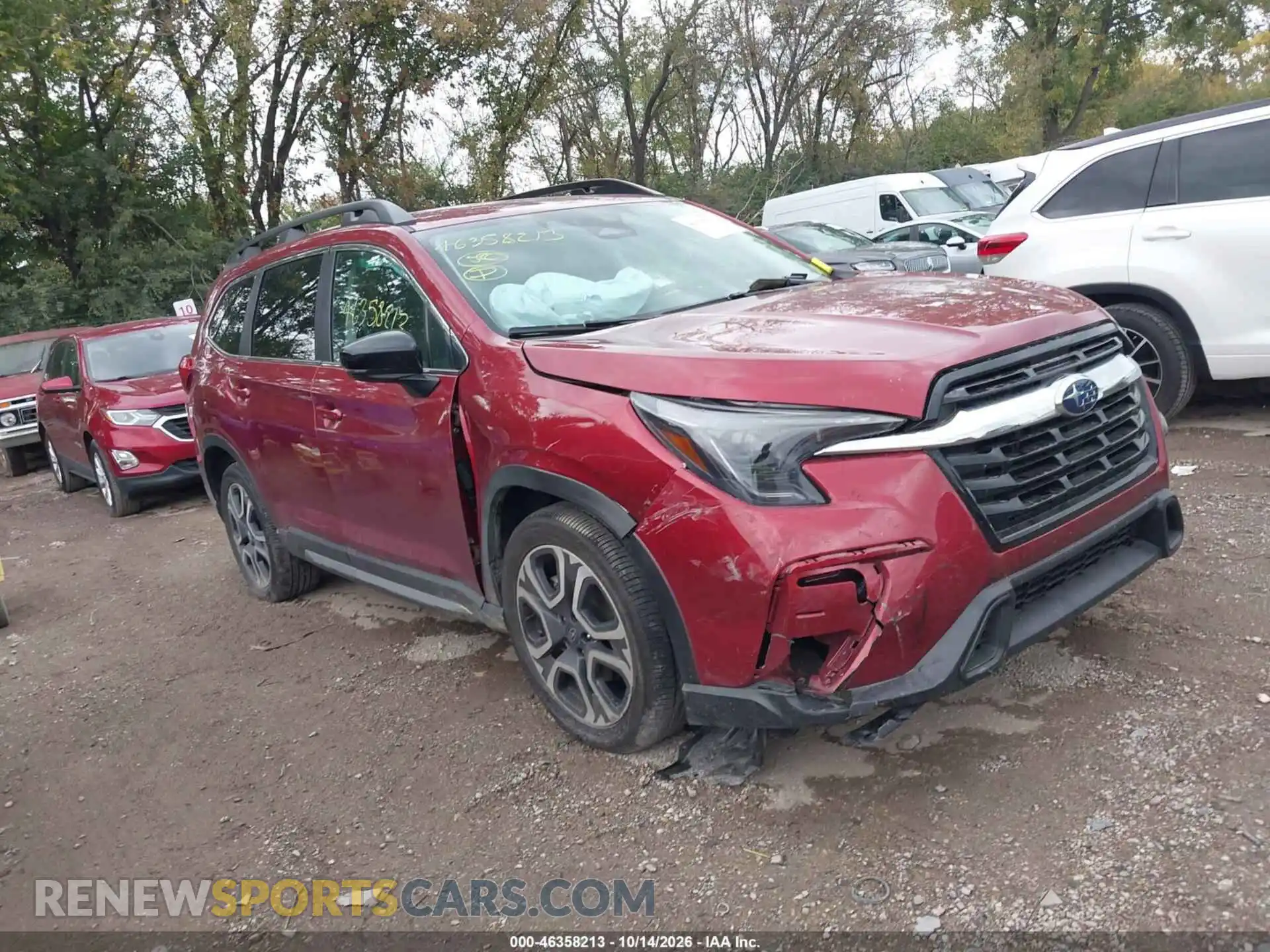 1 Photograph of a damaged car 4S4WMANDXR3438077 SUBARU ASCENT 2024