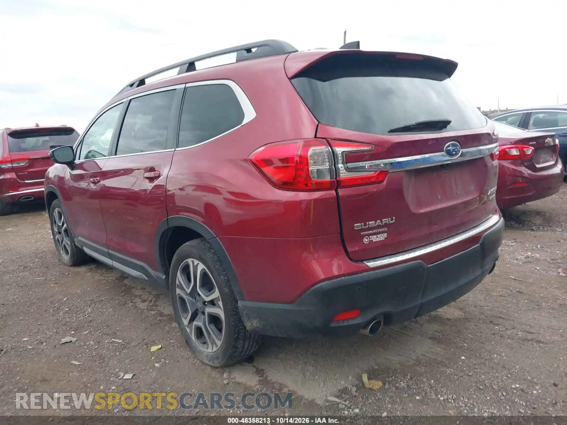 3 Photograph of a damaged car 4S4WMANDXR3438077 SUBARU ASCENT 2024