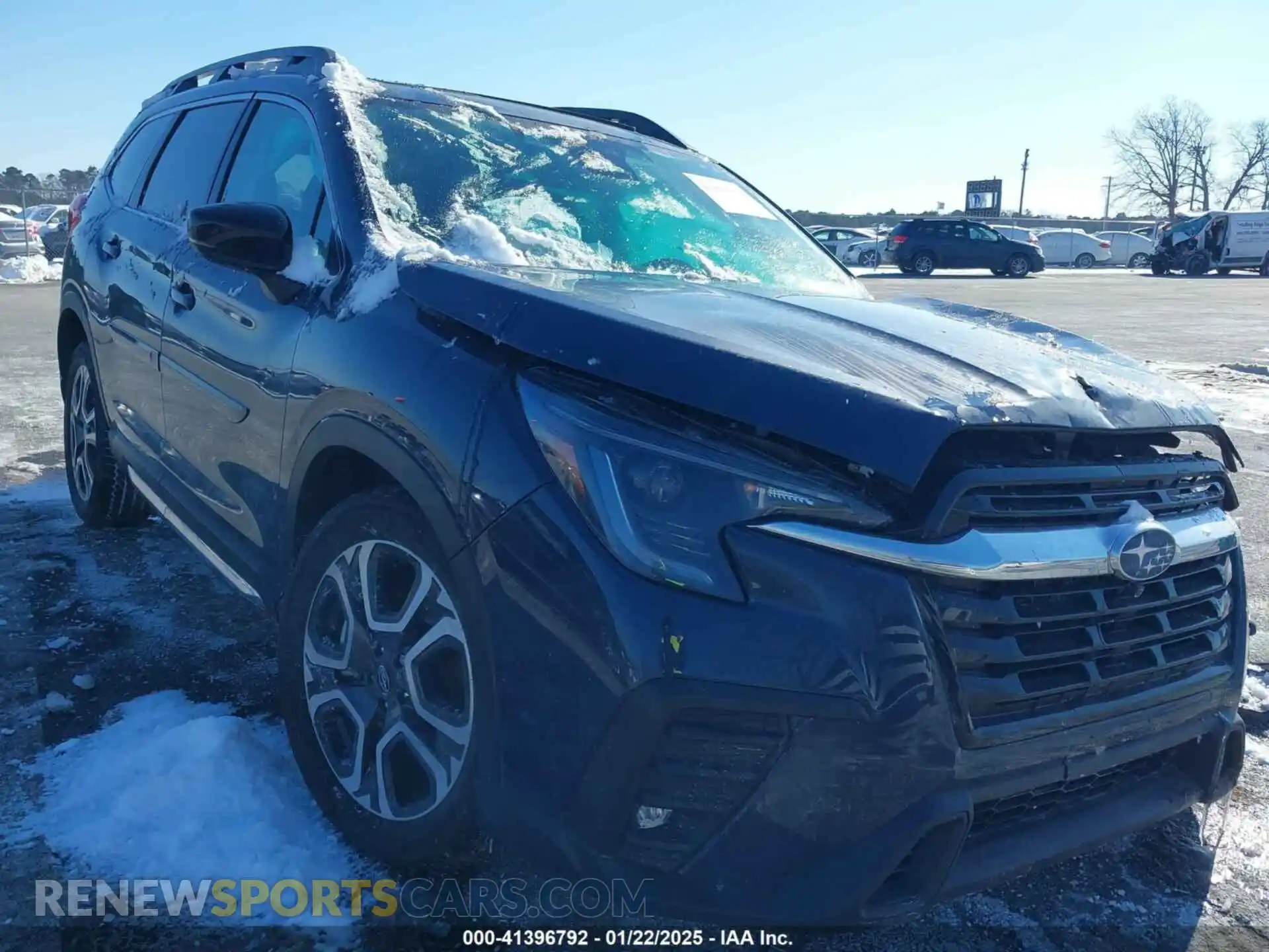 1 Photograph of a damaged car 4S4WMARD1R3409075 SUBARU ASCENT 2024