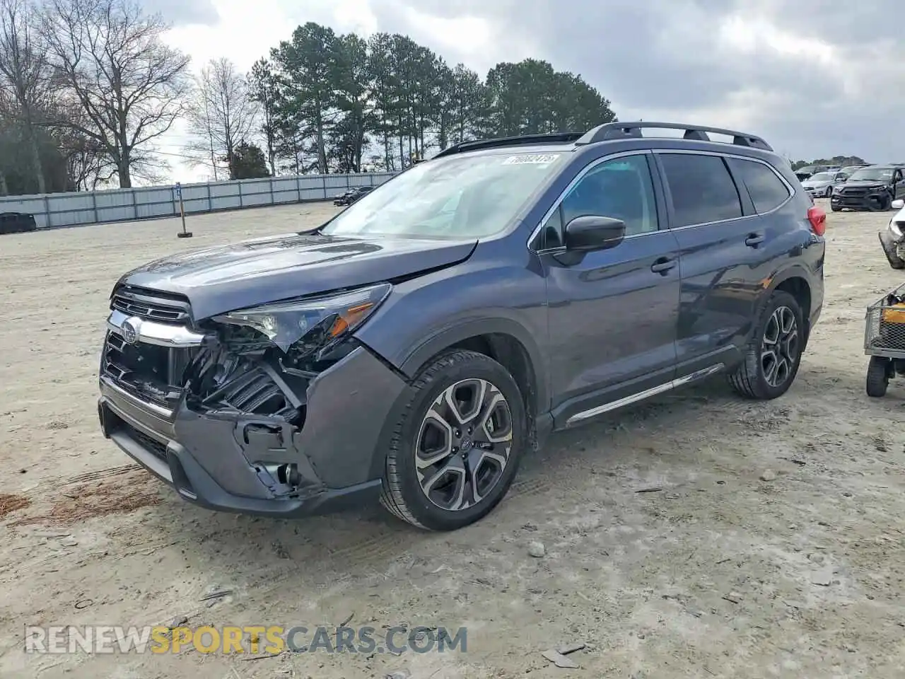 1 Photograph of a damaged car 4S4WMARD1R3436180 SUBARU ASCENT 2024