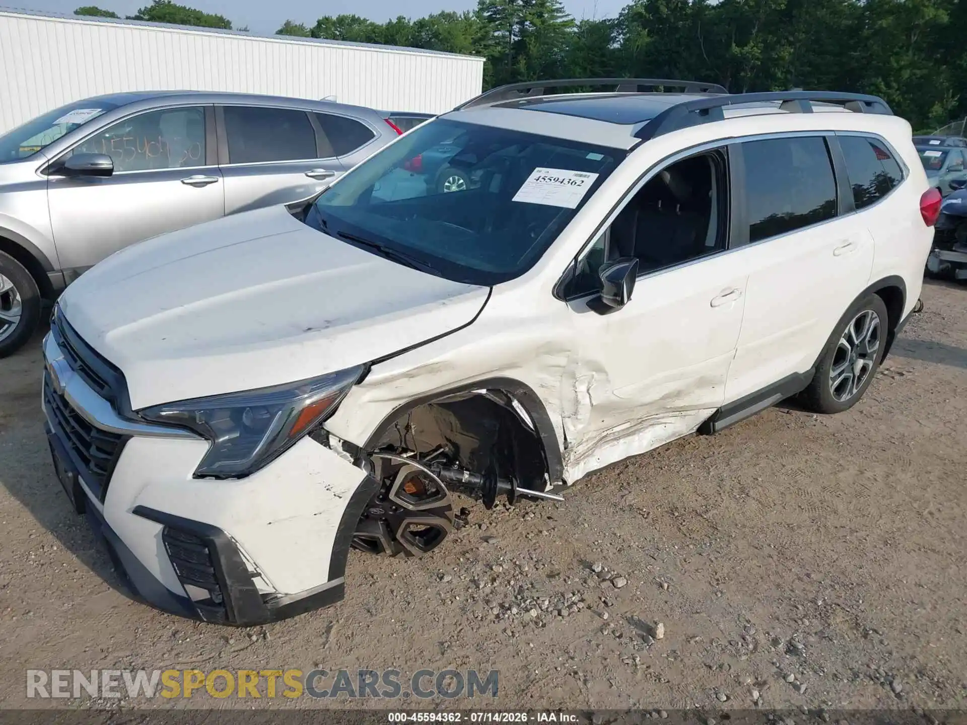 2 Photograph of a damaged car 4S4WMARD1R3452279 SUBARU ASCENT 2024
