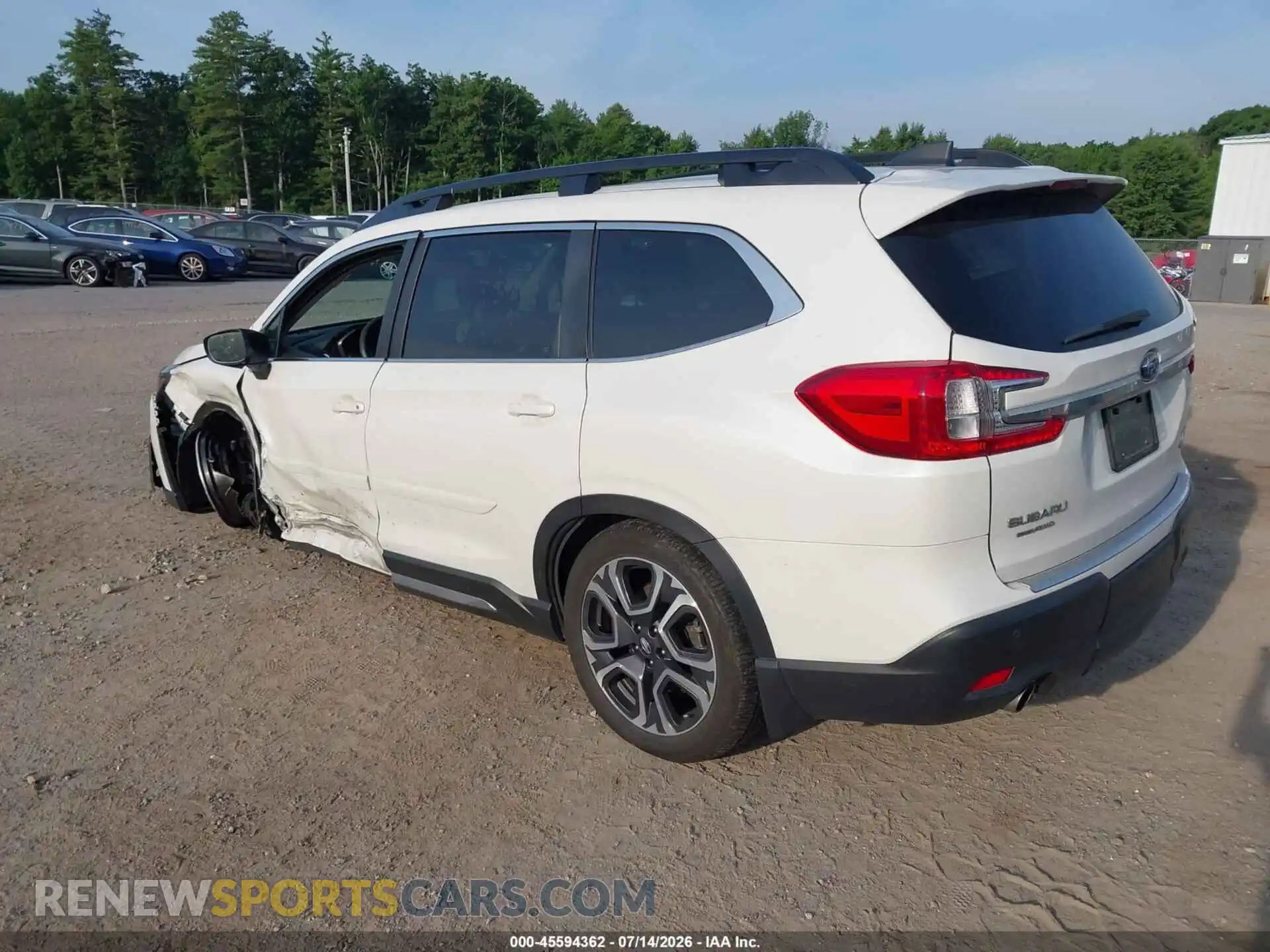3 Photograph of a damaged car 4S4WMARD1R3452279 SUBARU ASCENT 2024