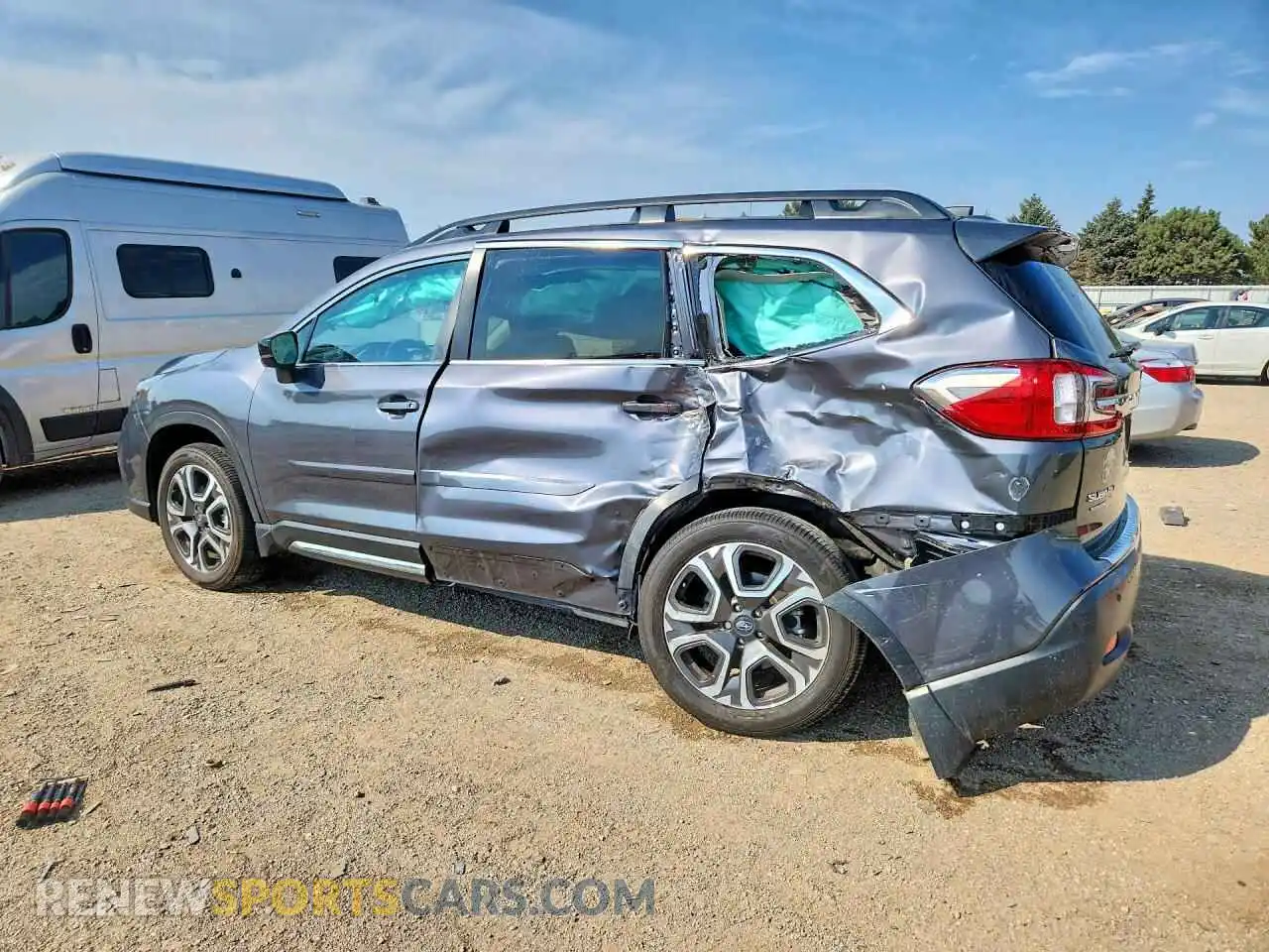 2 Photograph of a damaged car 4S4WMARD4R3451031 SUBARU ASCENT 2024