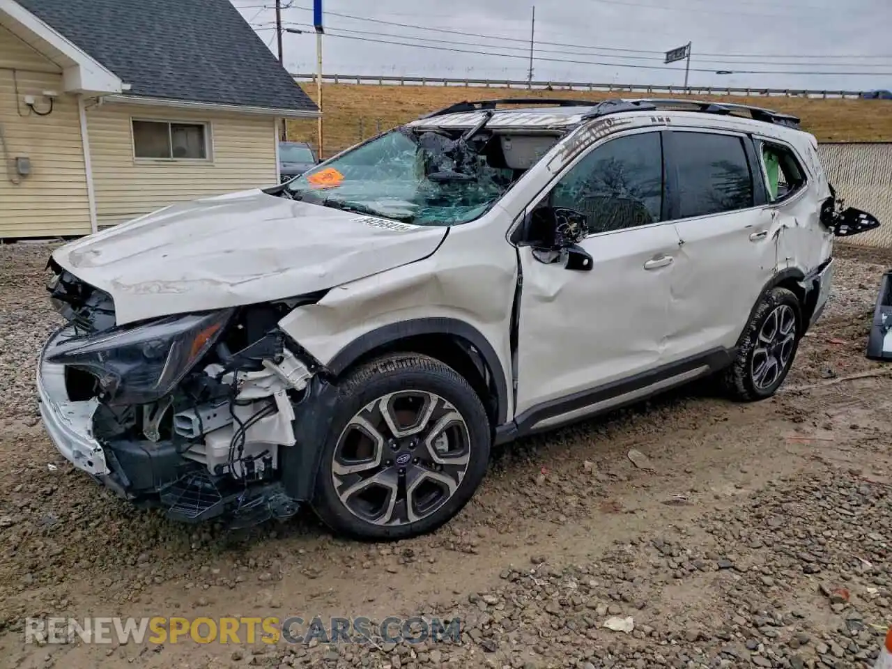 1 Photograph of a damaged car 4S4WMARD6R3430536 SUBARU ASCENT 2024