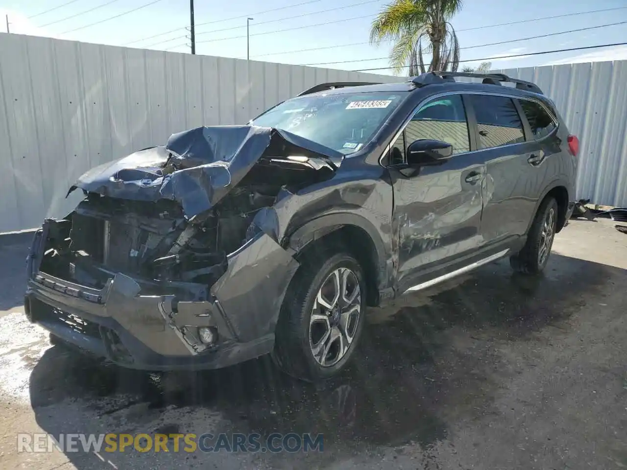 1 Photograph of a damaged car 4S4WMARD9R3415321 SUBARU ASCENT 2024