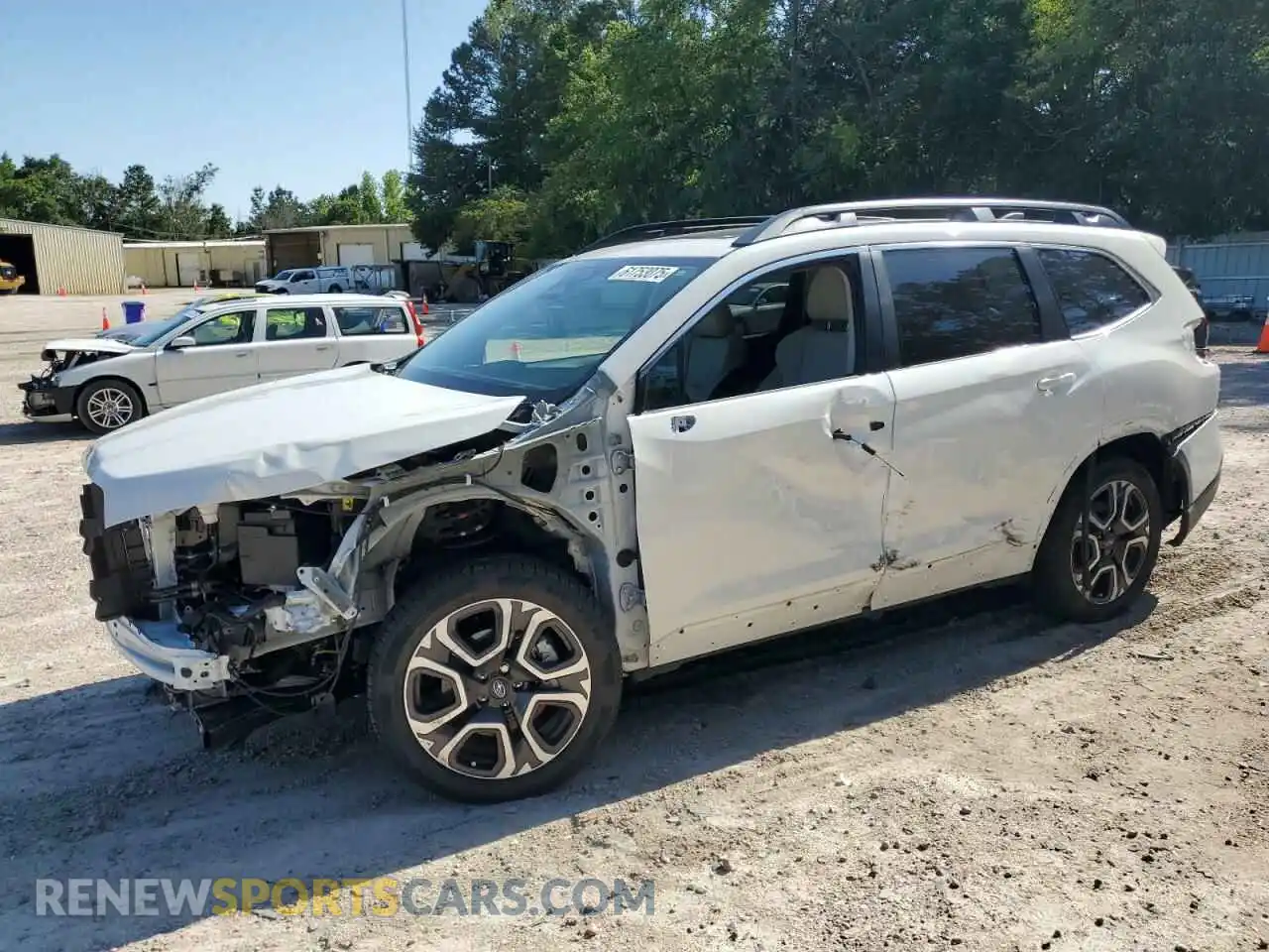 1 Photograph of a damaged car 4S4WMARD9R3424519 SUBARU ASCENT 2024