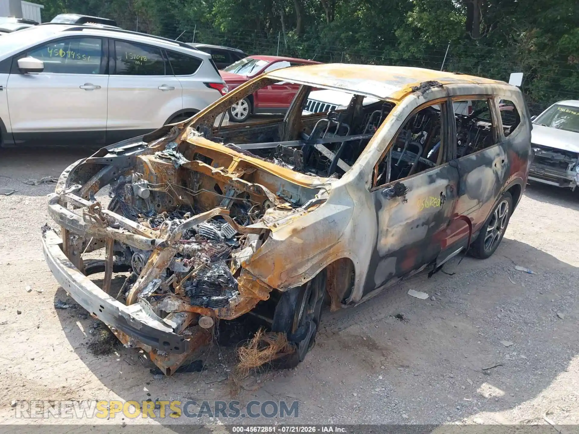 2 Photograph of a damaged car 4S4WMASD0R3422281 SUBARU ASCENT 2024