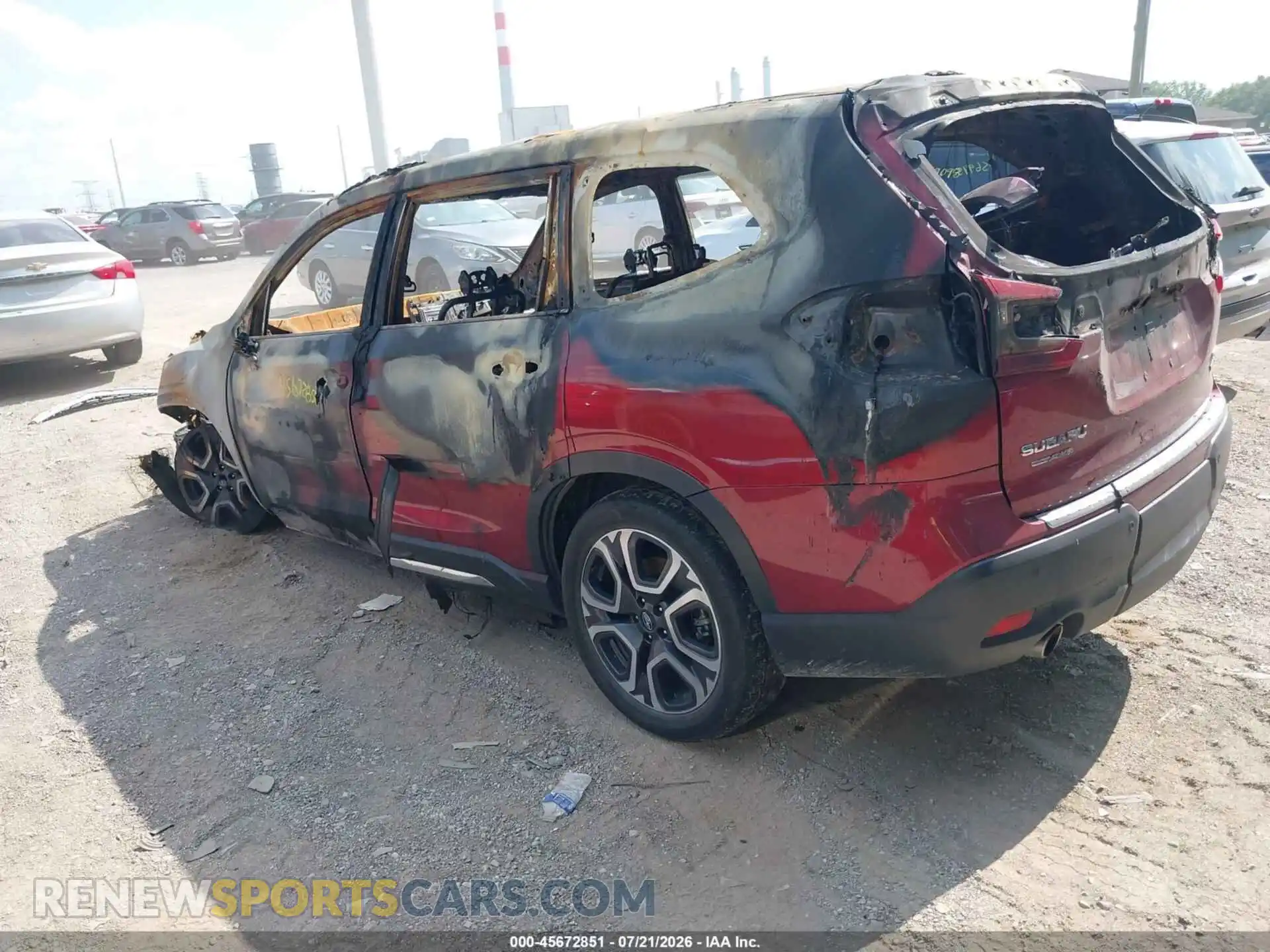 3 Photograph of a damaged car 4S4WMASD0R3422281 SUBARU ASCENT 2024