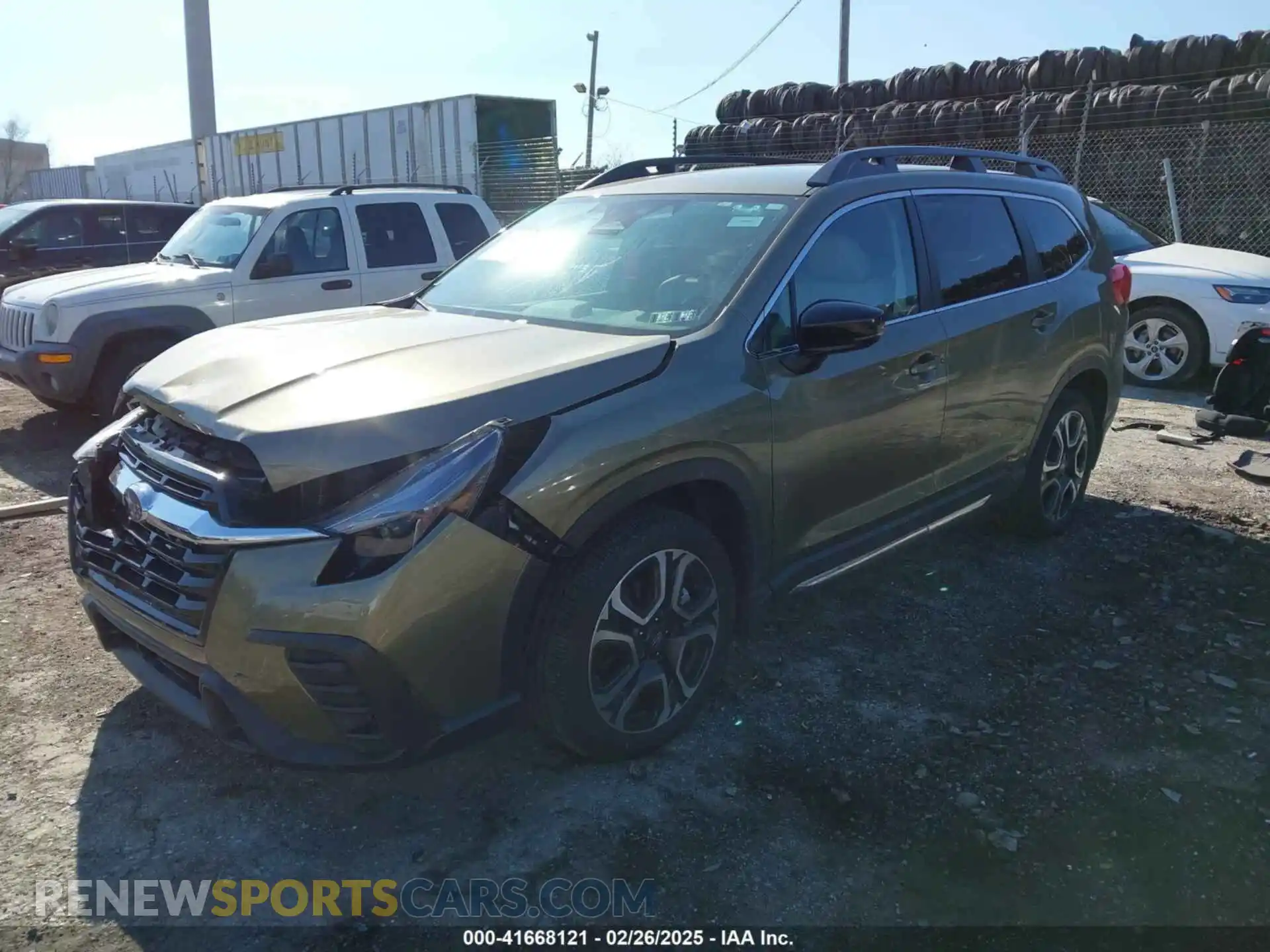 2 Photograph of a damaged car 4S4WMASD2R3415719 SUBARU ASCENT 2024