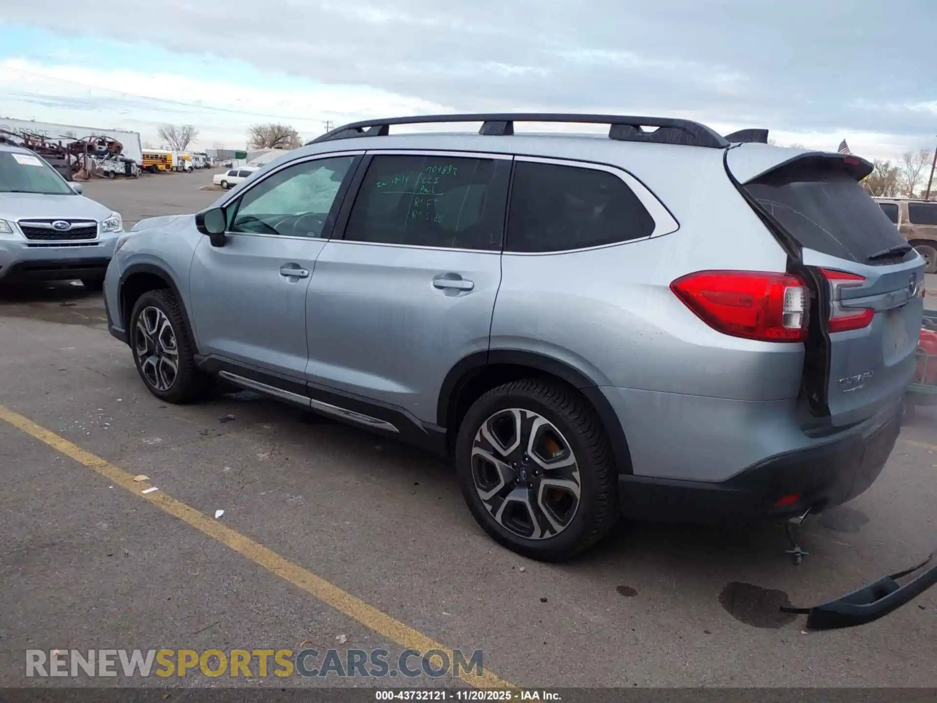 3 fotografías del automóvil dañado 4S4WMASD4R3427306 SUBARU ASCENT 2024