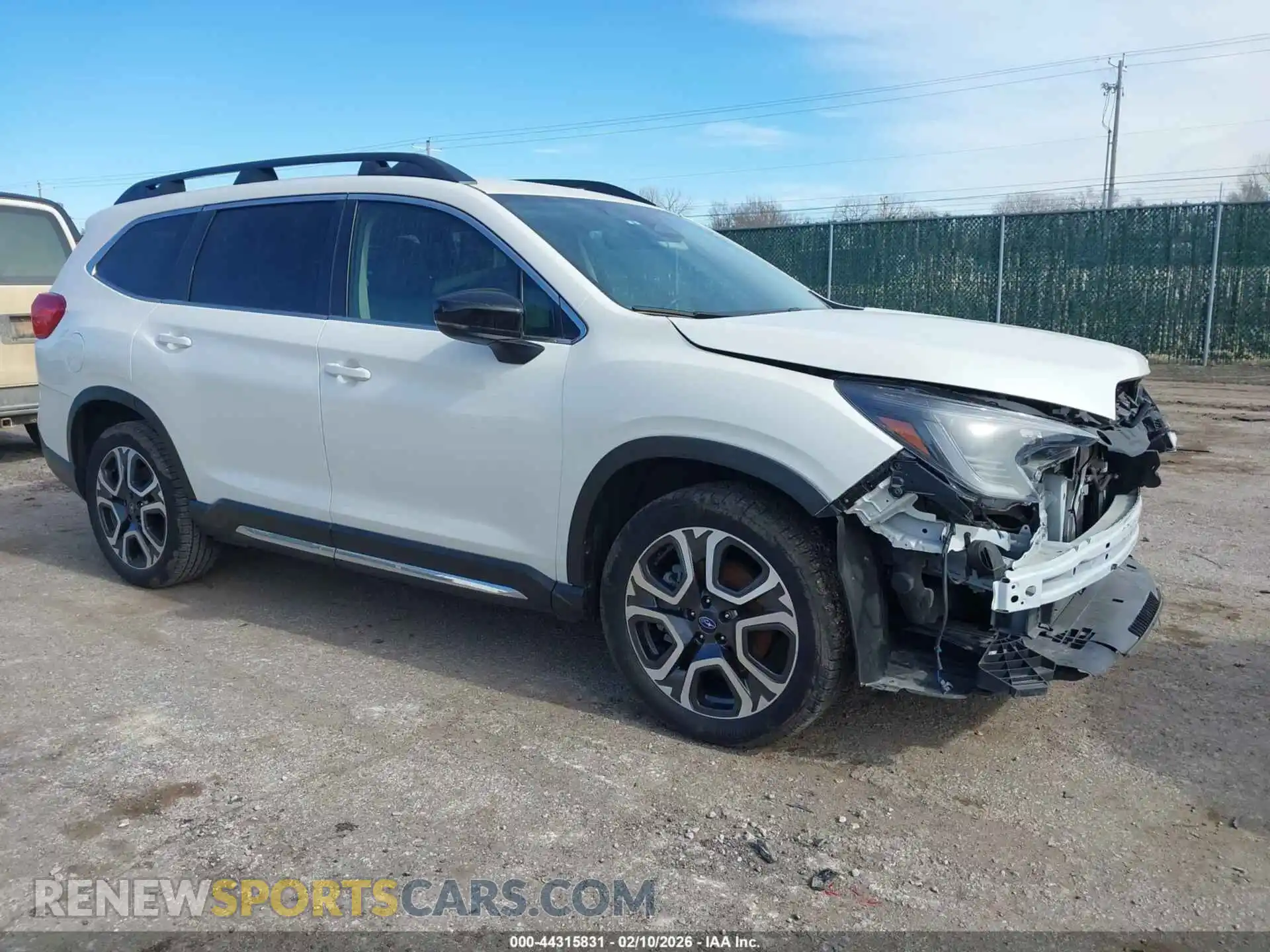 1 Photograph of a damaged car 4S4WMASD6R3427033 SUBARU ASCENT 2024