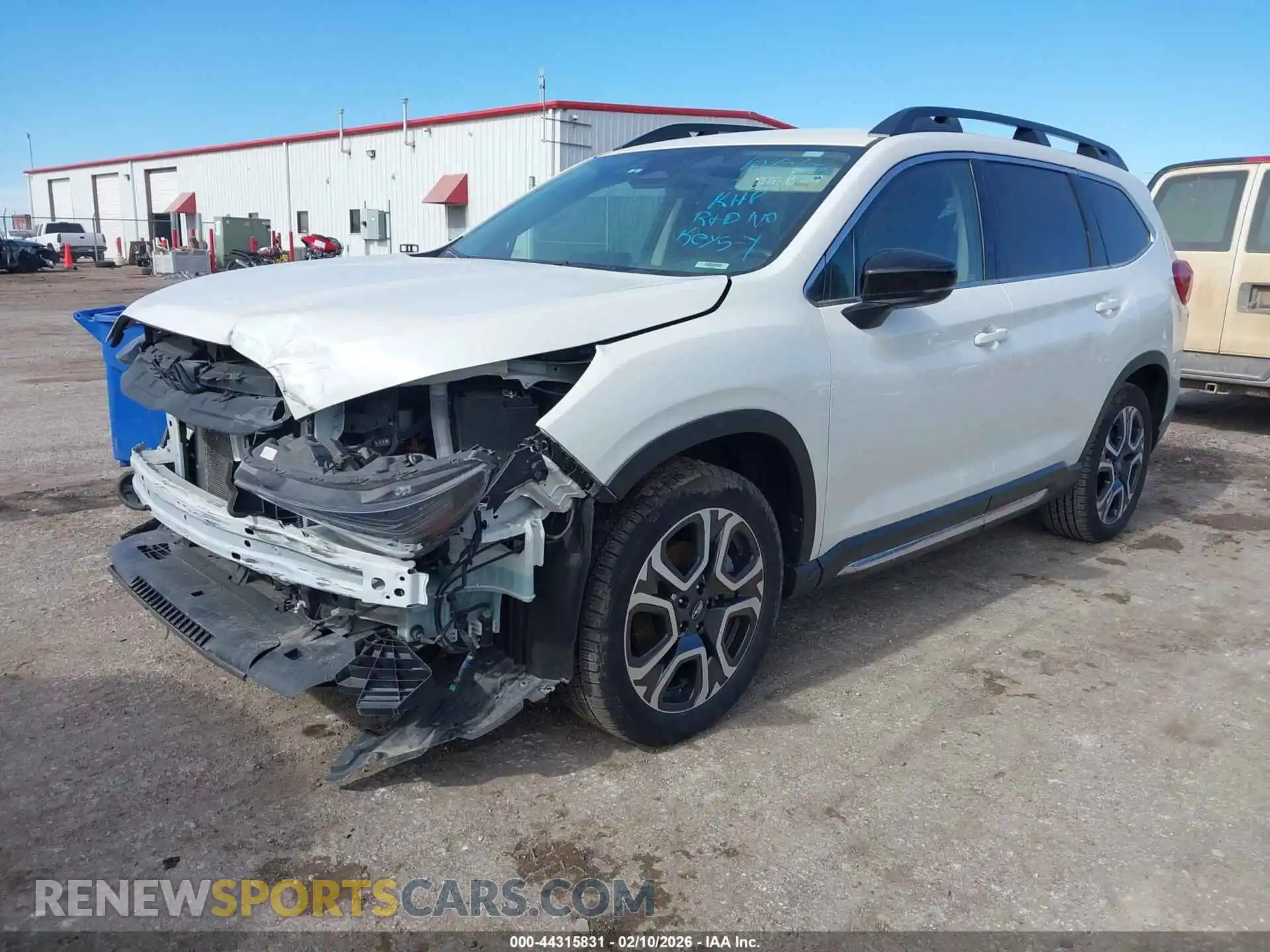 2 Photograph of a damaged car 4S4WMASD6R3427033 SUBARU ASCENT 2024