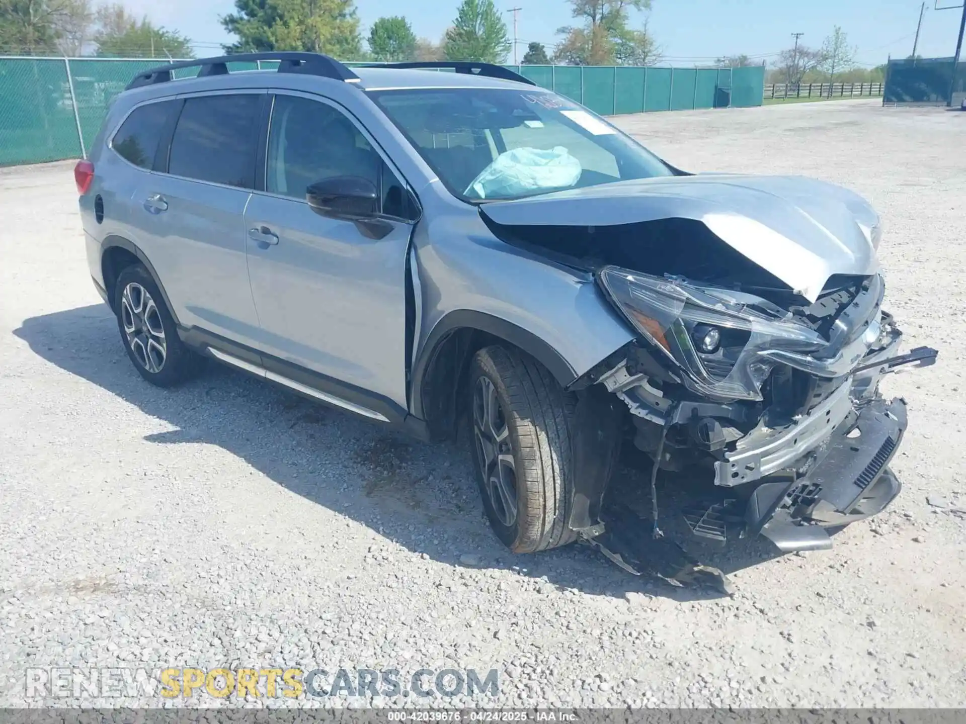 1 Photograph of a damaged car 4S4WMASD8R3420424 SUBARU ASCENT 2024