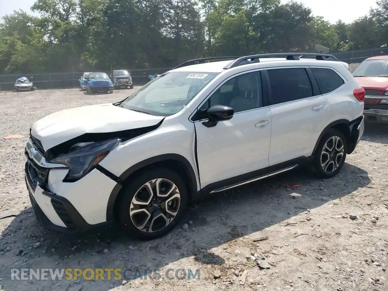 1 Photograph of a damaged car 4S4WMASD8R3421525 SUBARU ASCENT 2024