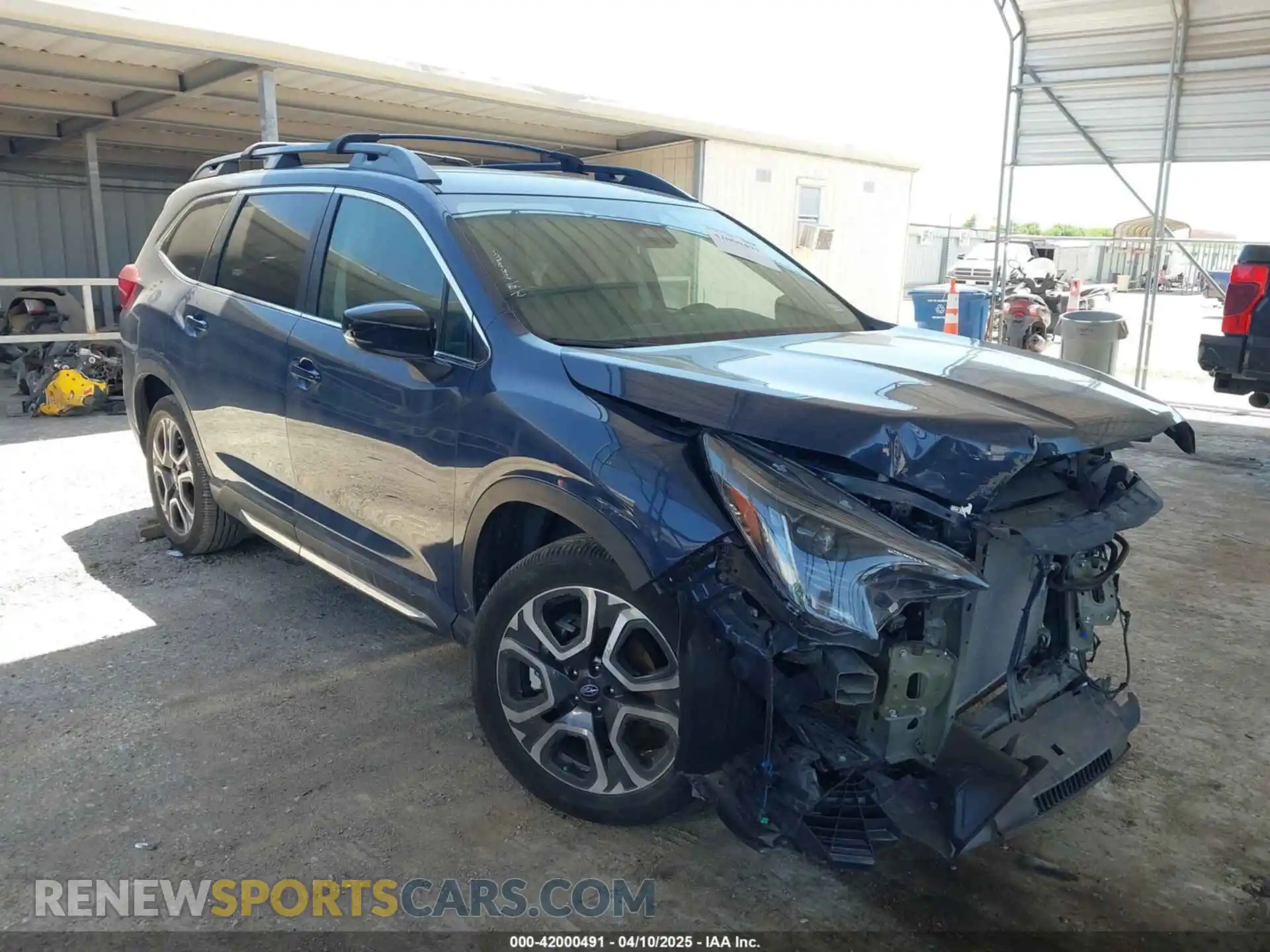 1 Photograph of a damaged car 4S4WMASD8R3428328 SUBARU ASCENT 2024