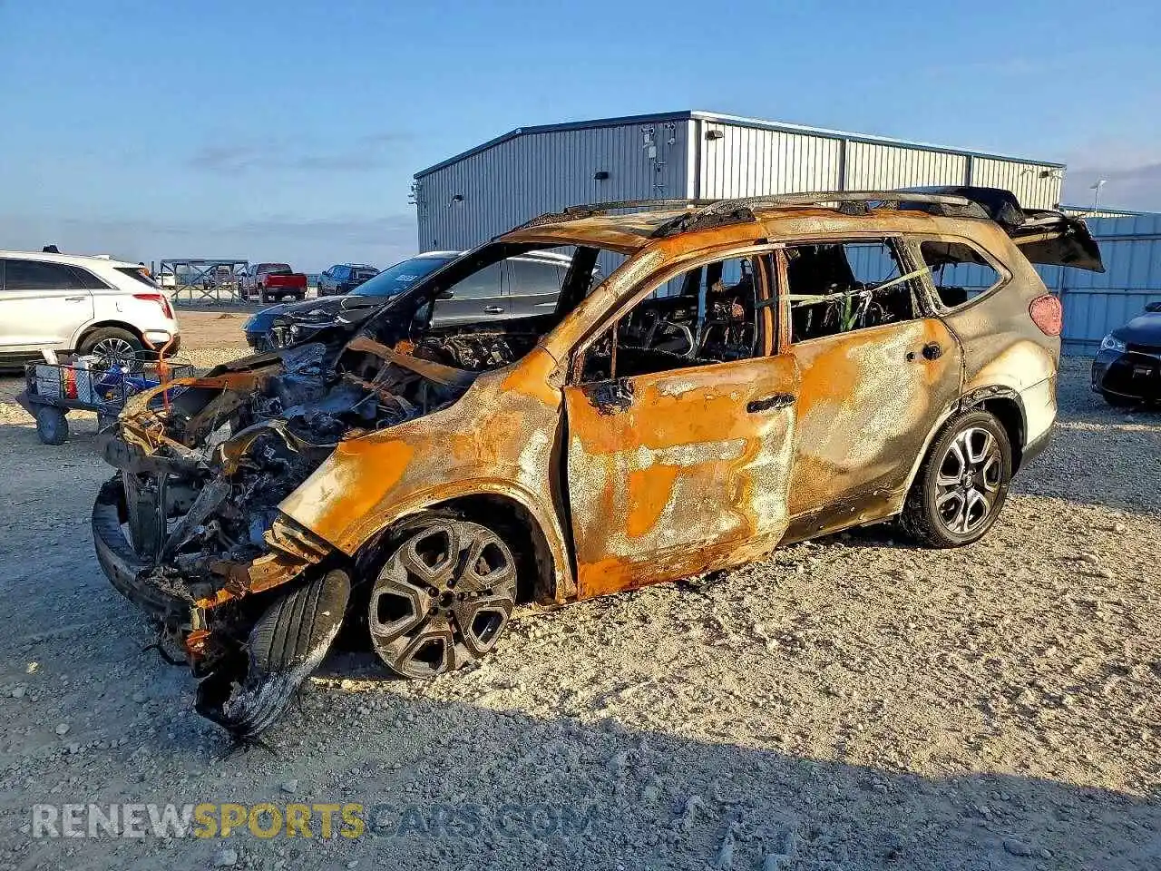 1 Photograph of a damaged car 4S4WMASD9R3430153 SUBARU ASCENT 2024