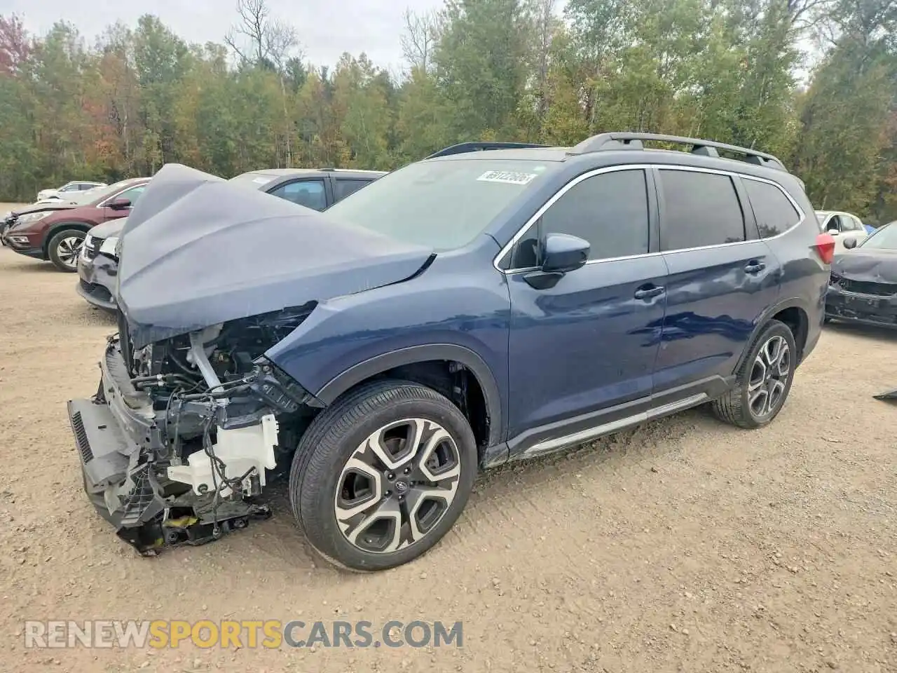 1 Photograph of a damaged car 4S4WMATD2R3405528 SUBARU ASCENT 2024