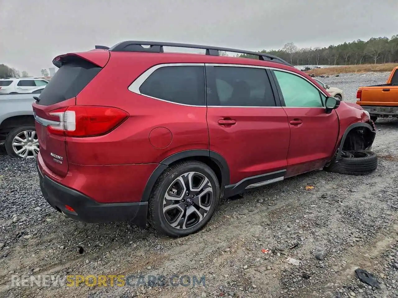 3 Photograph of a damaged car 4S4WMAUD0R3462616 SUBARU ASCENT 2024