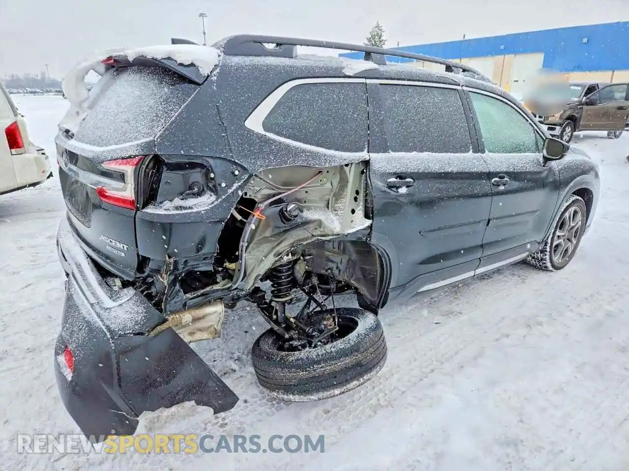 3 Фотография поврежденного автомобиля 4S4WMAUD2R3403132 SUBARU ASCENT 2024