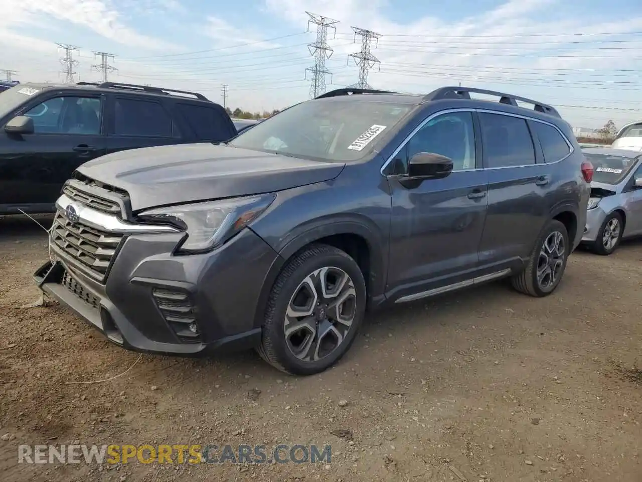 1 Photograph of a damaged car 4S4WMAUD2R3457644 SUBARU ASCENT 2024
