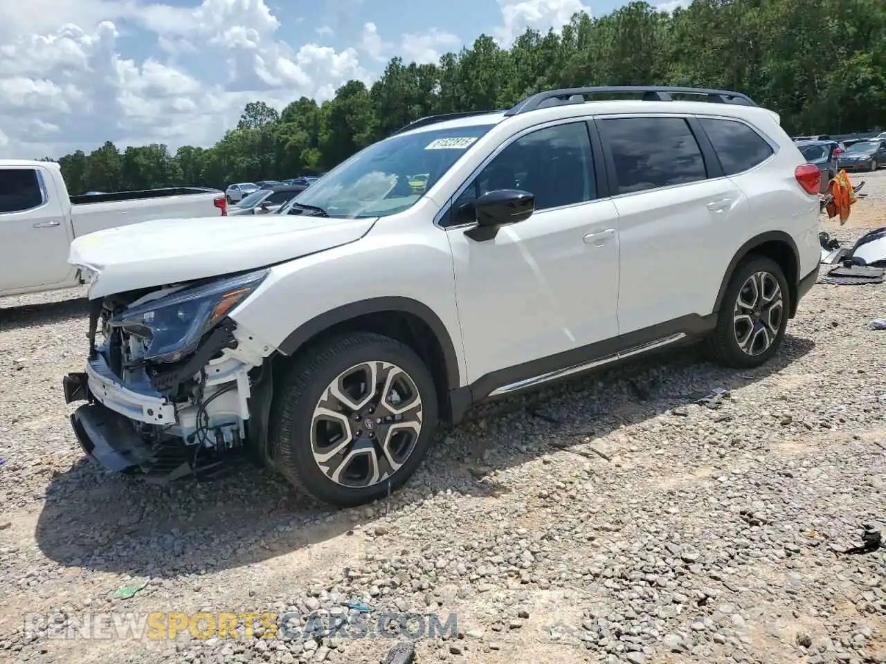1 Photograph of a damaged car 4S4WMAUD2R3465811 SUBARU ASCENT 2024
