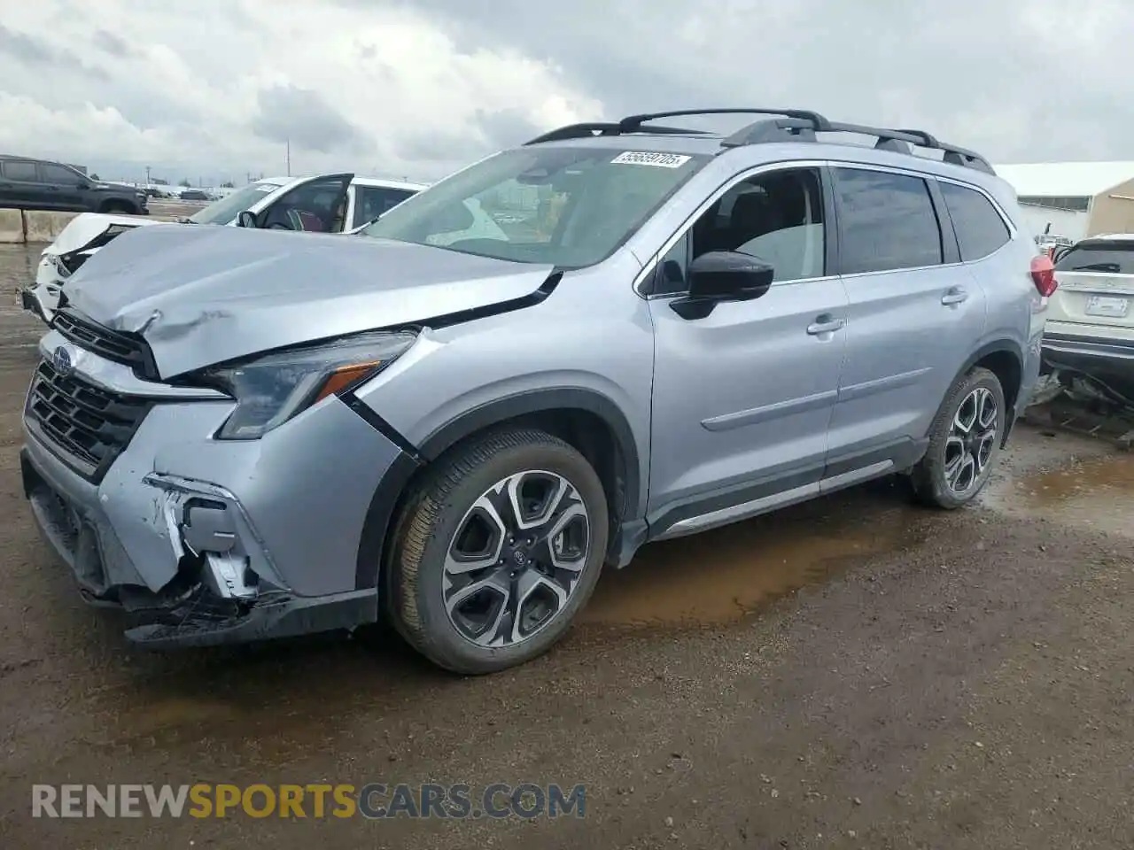 1 Photograph of a damaged car 4S4WMAUD4R3409160 SUBARU ASCENT 2024