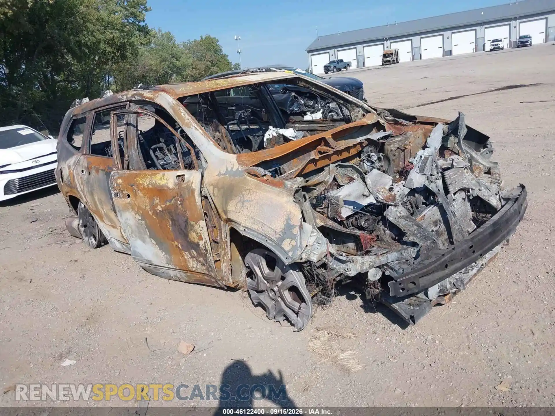 1 Photograph of a damaged car 4S4WMAUD5R3415971 SUBARU ASCENT 2024