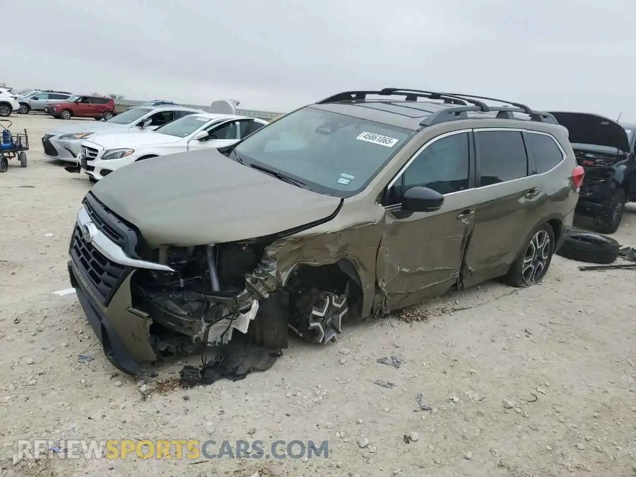 1 Photograph of a damaged car 4S4WMAUD5R3425559 SUBARU ASCENT 2024