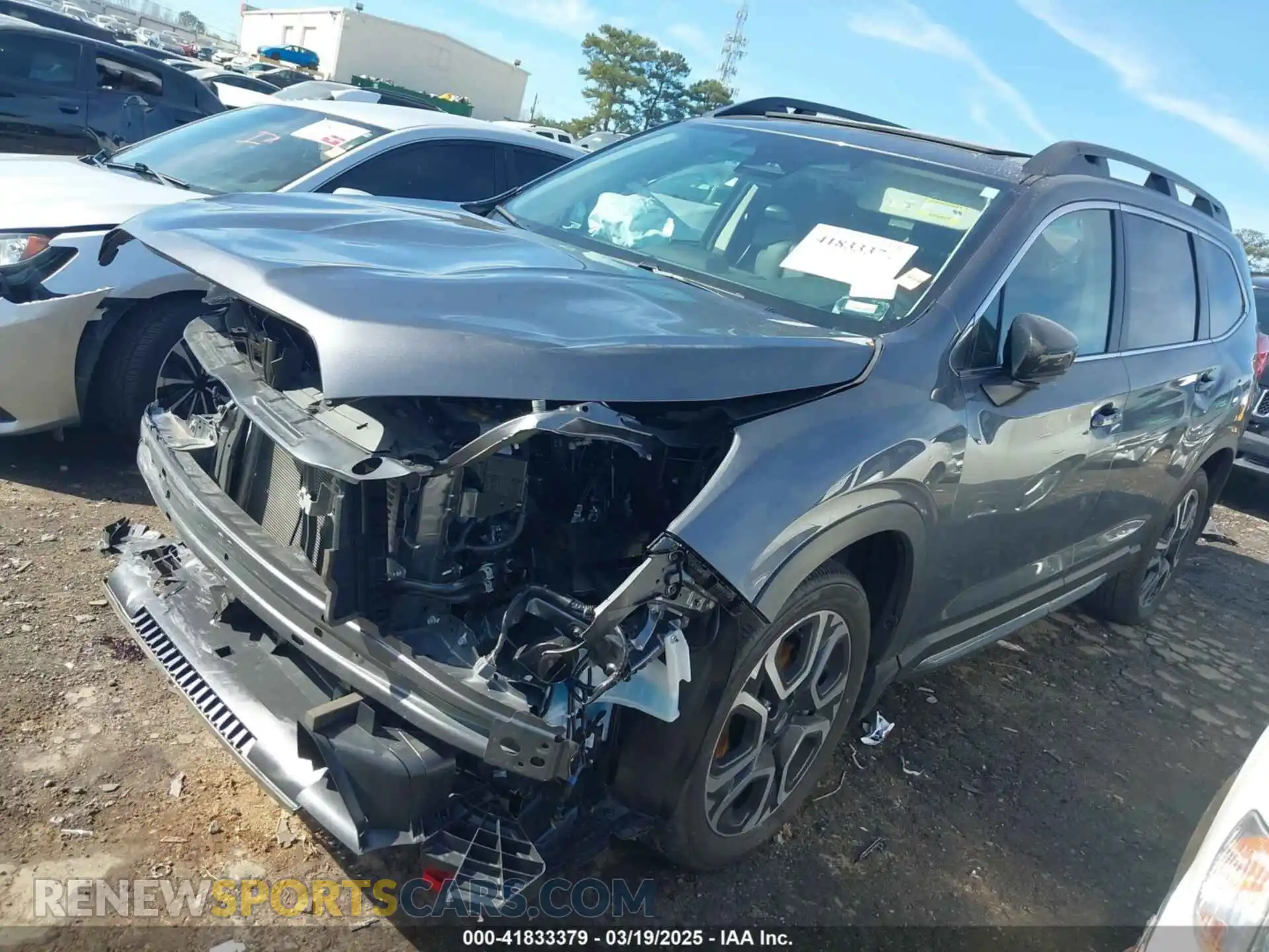 2 Photograph of a damaged car 4S4WMAUD5R3433323 SUBARU ASCENT 2024