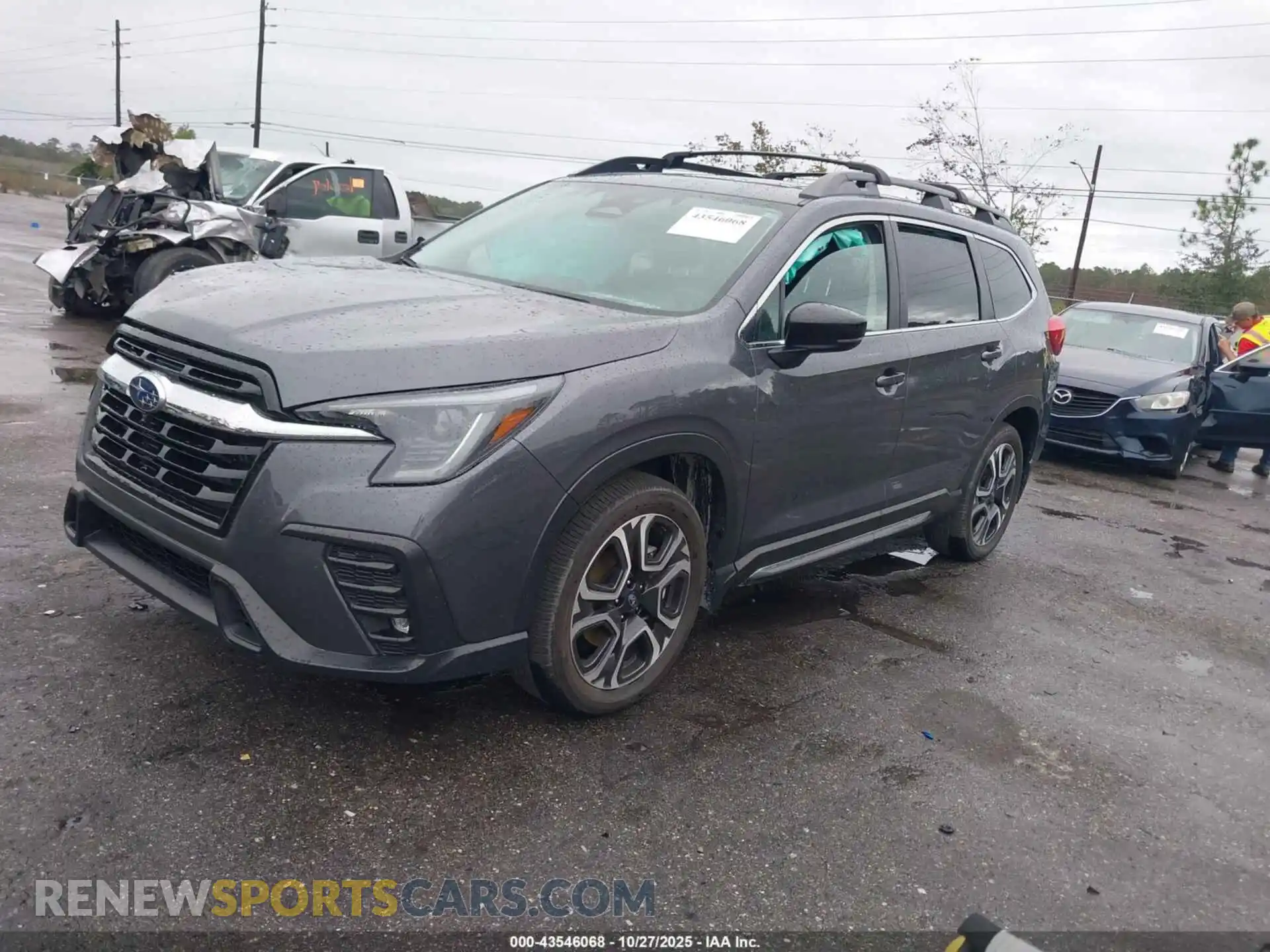 2 Photograph of a damaged car 4S4WMAUD5R3447111 SUBARU ASCENT 2024