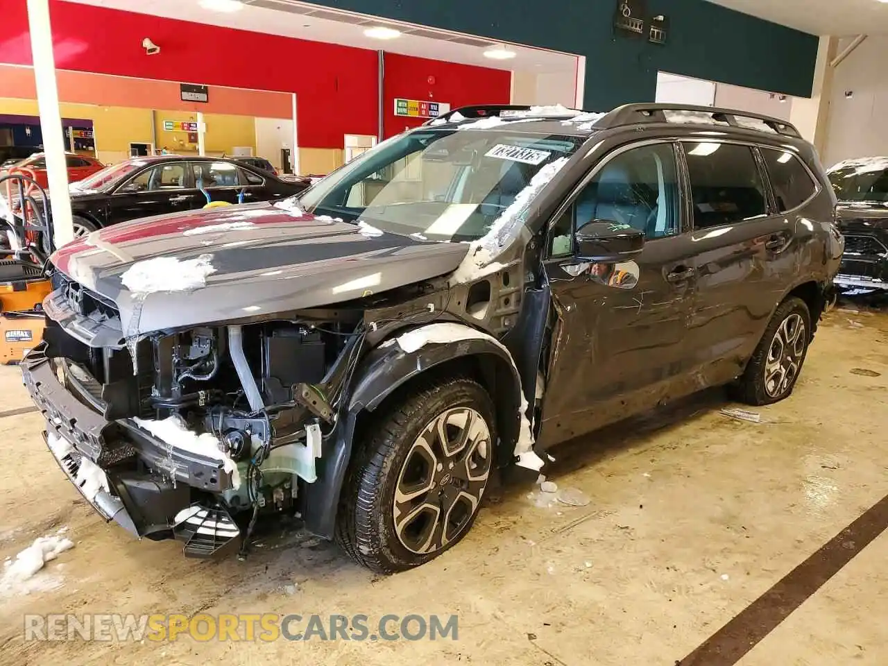 1 Photograph of a damaged car 4S4WMAUD6R3416398 SUBARU ASCENT 2024