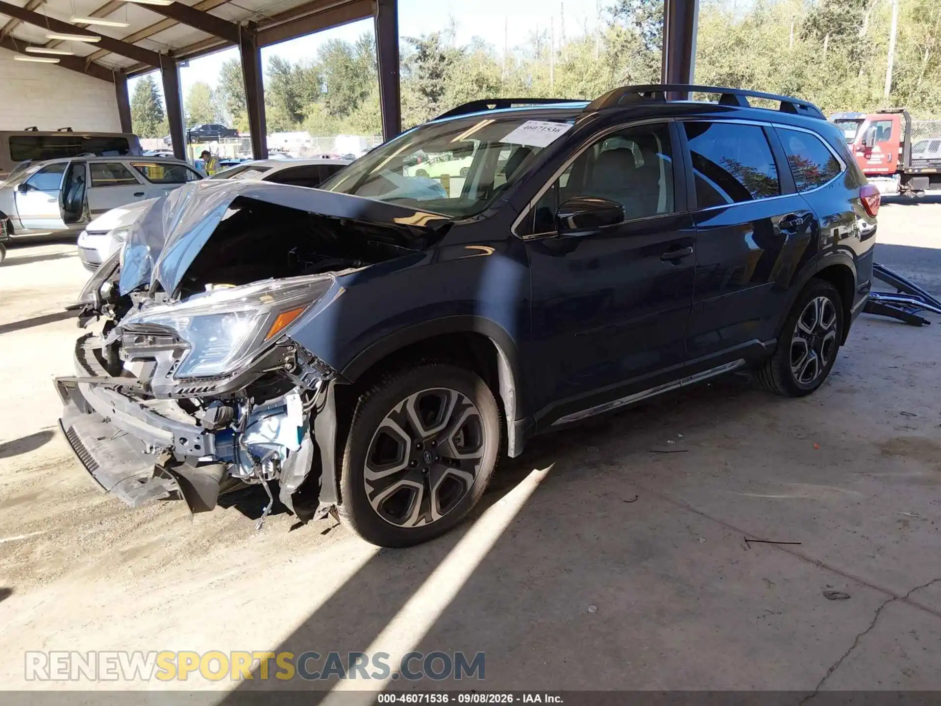 2 fotografías del automóvil dañado 4S4WMAUD6R3447800 SUBARU ASCENT 2024
