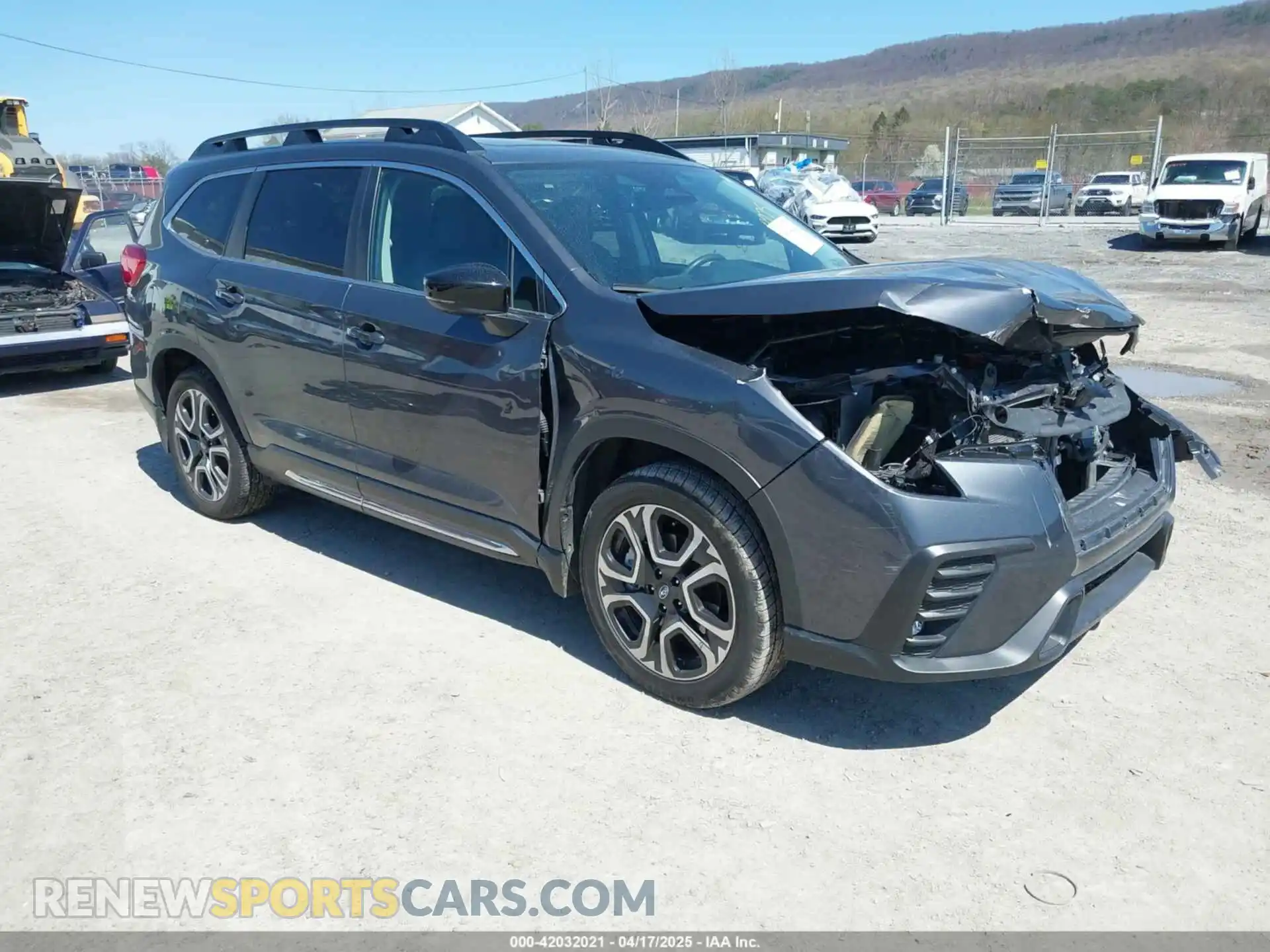 1 Photograph of a damaged car 4S4WMAUD8R3402275 SUBARU ASCENT 2024