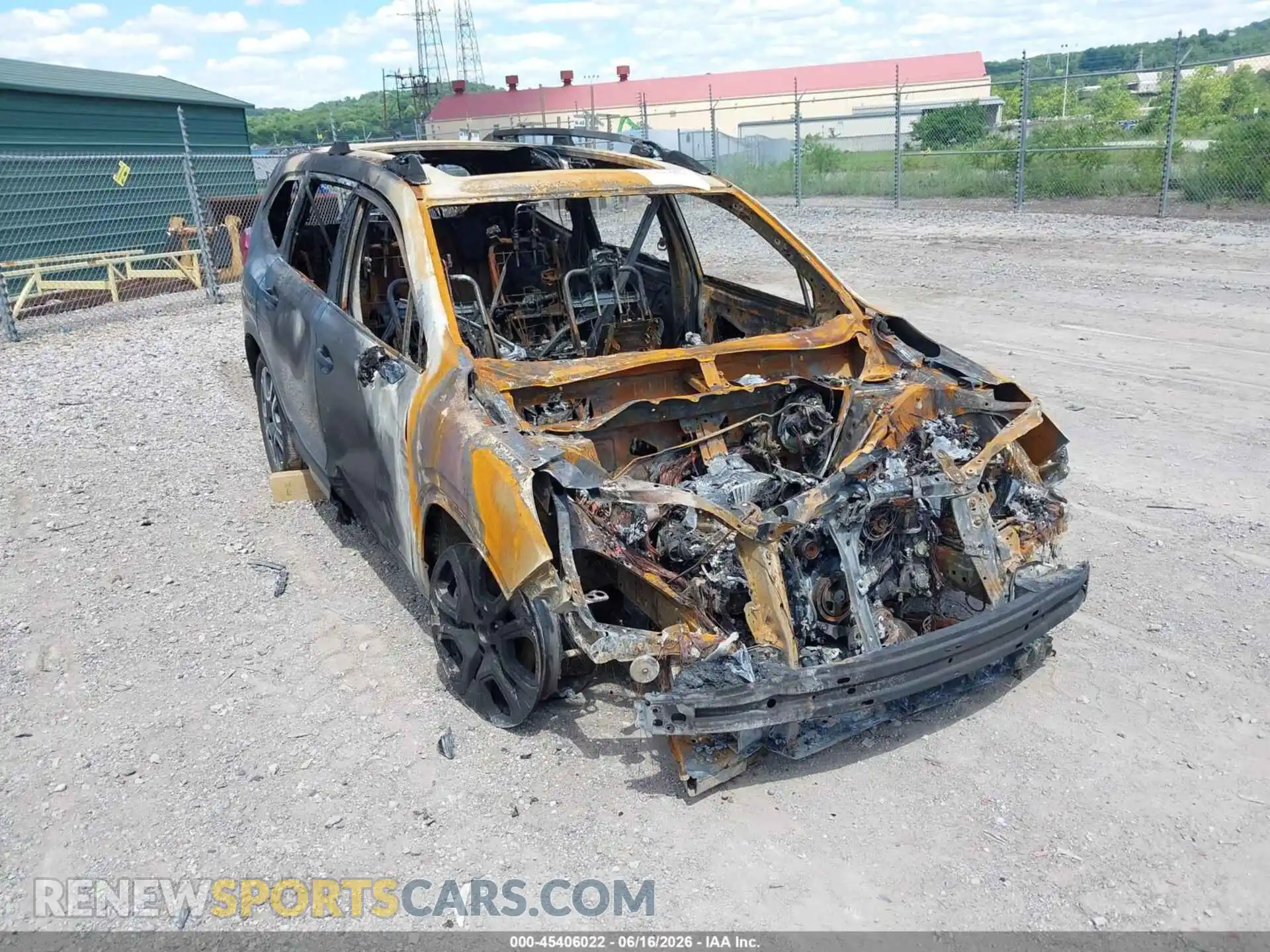 1 Photograph of a damaged car 4S4WMAUD8R3406214 SUBARU ASCENT 2024