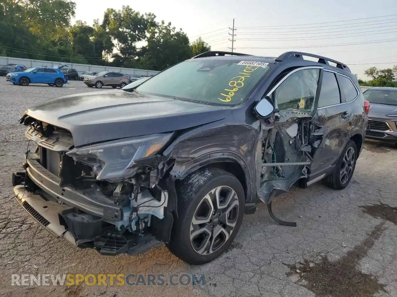 1 Photograph of a damaged car 4S4WMAUD8R3417231 SUBARU ASCENT 2024