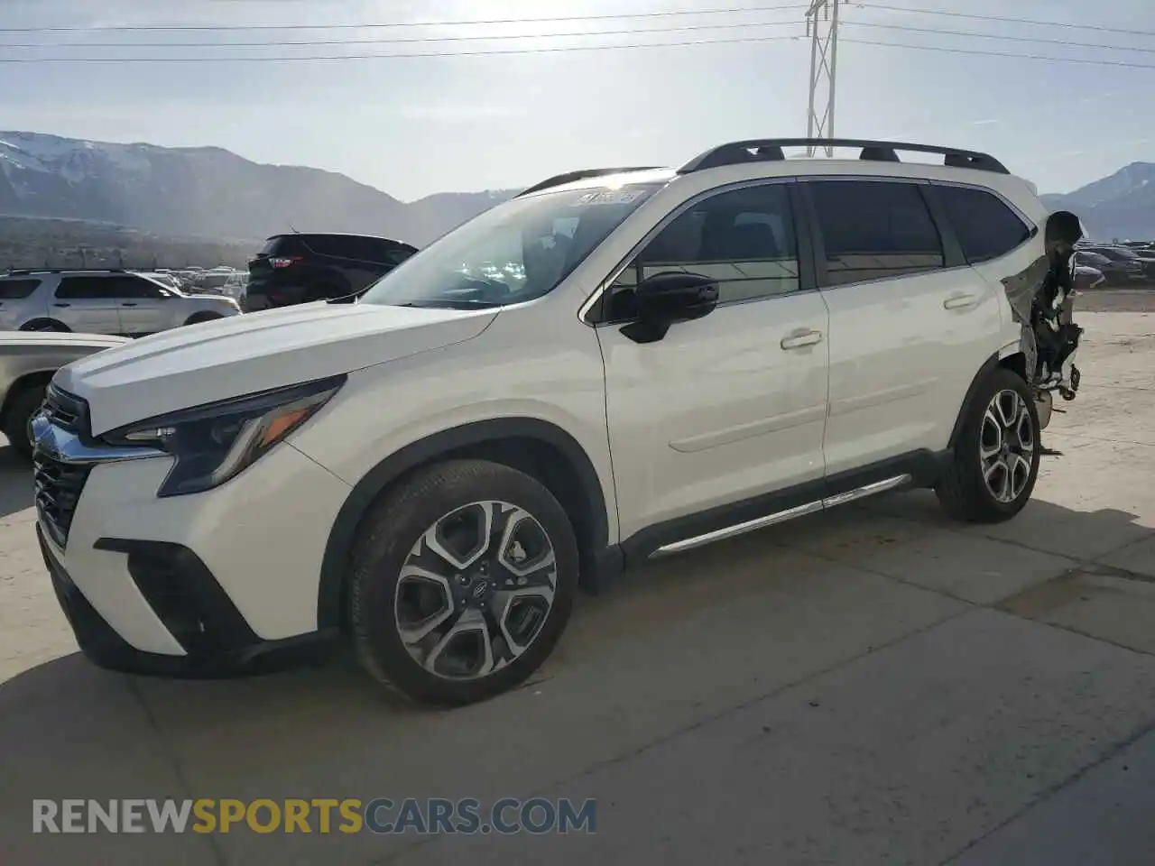 1 Photograph of a damaged car 4S4WMAUD9R3425340 SUBARU ASCENT 2024