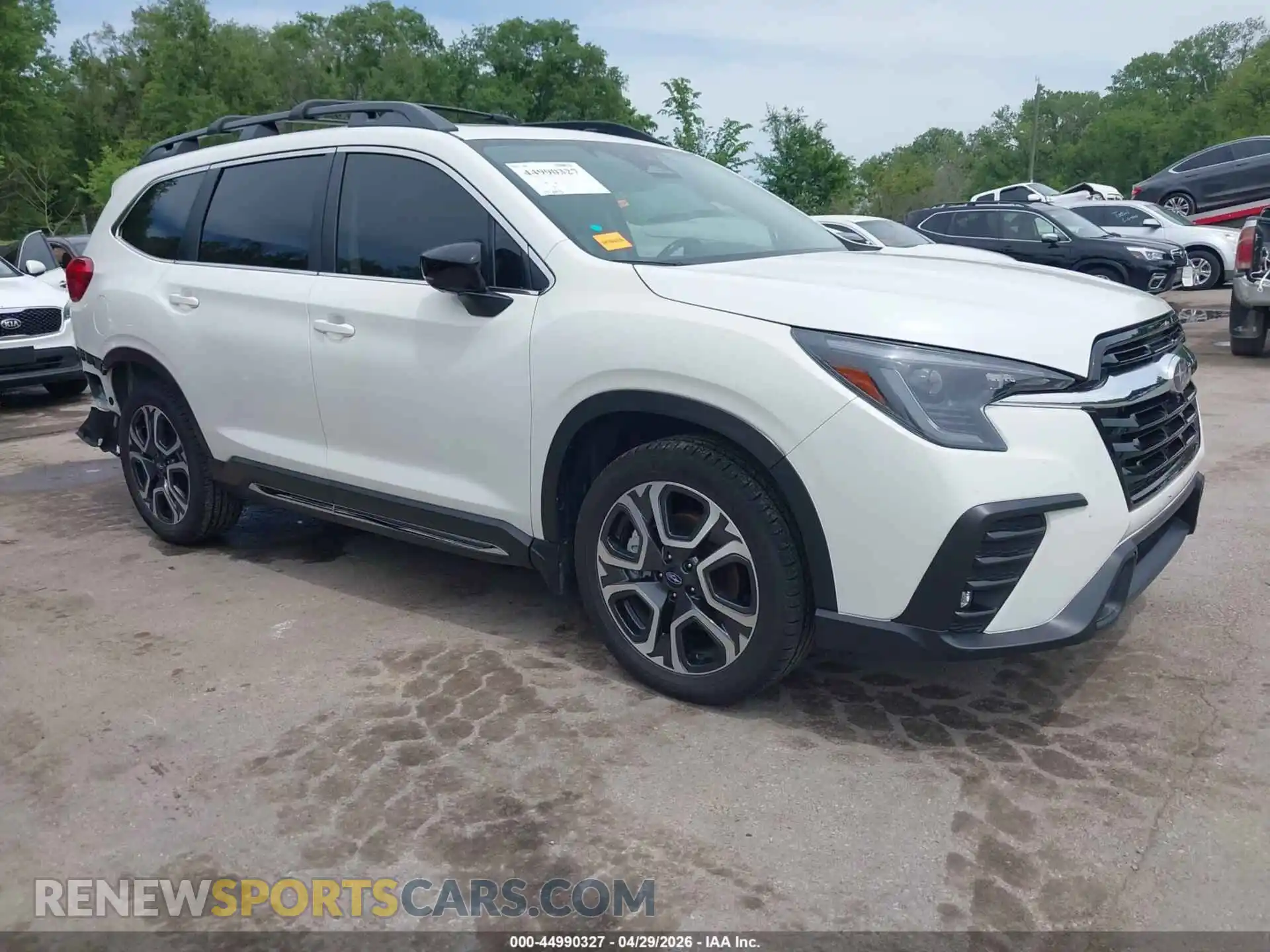 1 Photograph of a damaged car 4S4WMAUDXR3410698 SUBARU ASCENT 2024