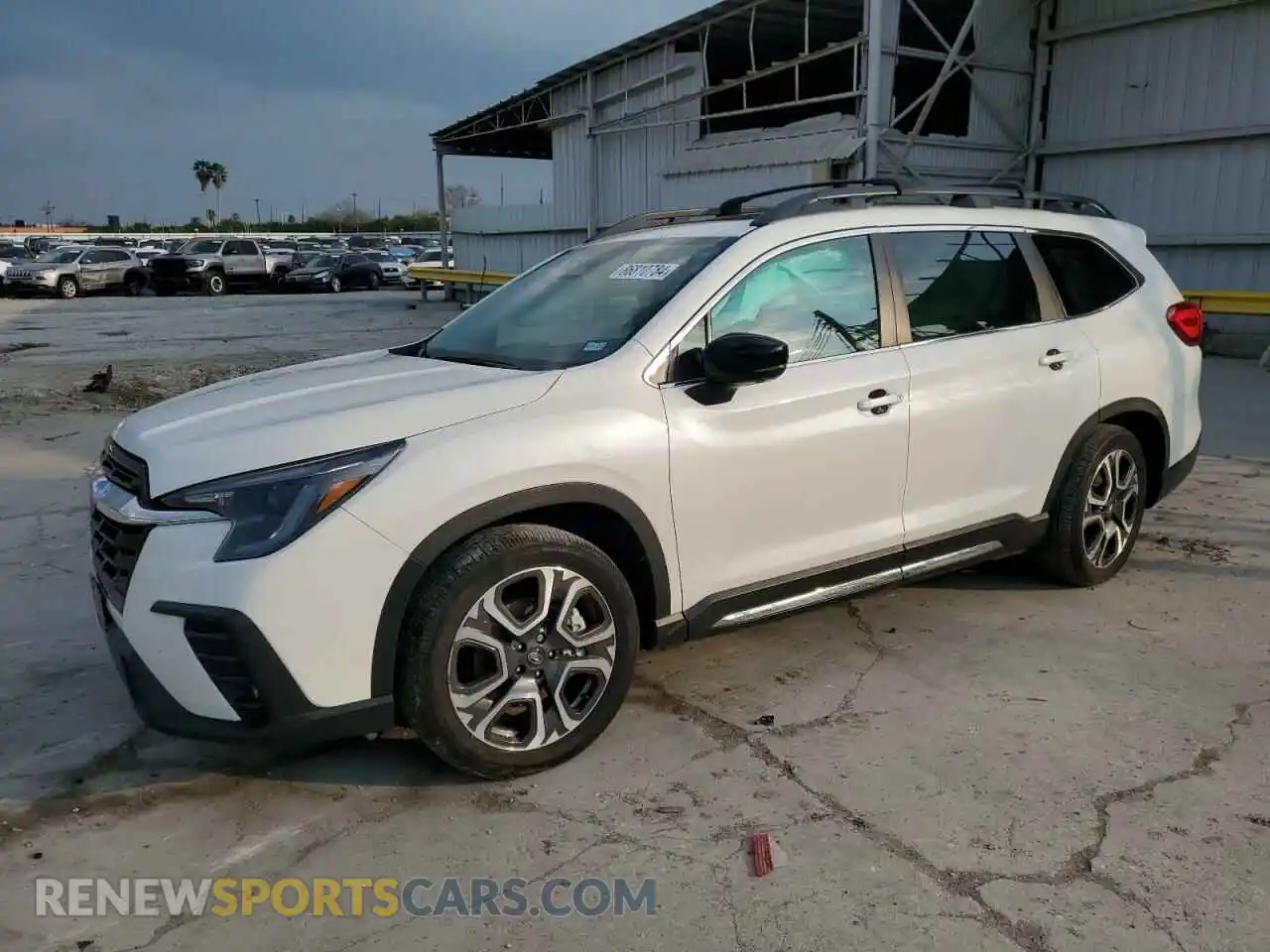 1 Photograph of a damaged car 4S4WMAUDXR3412662 SUBARU ASCENT 2024